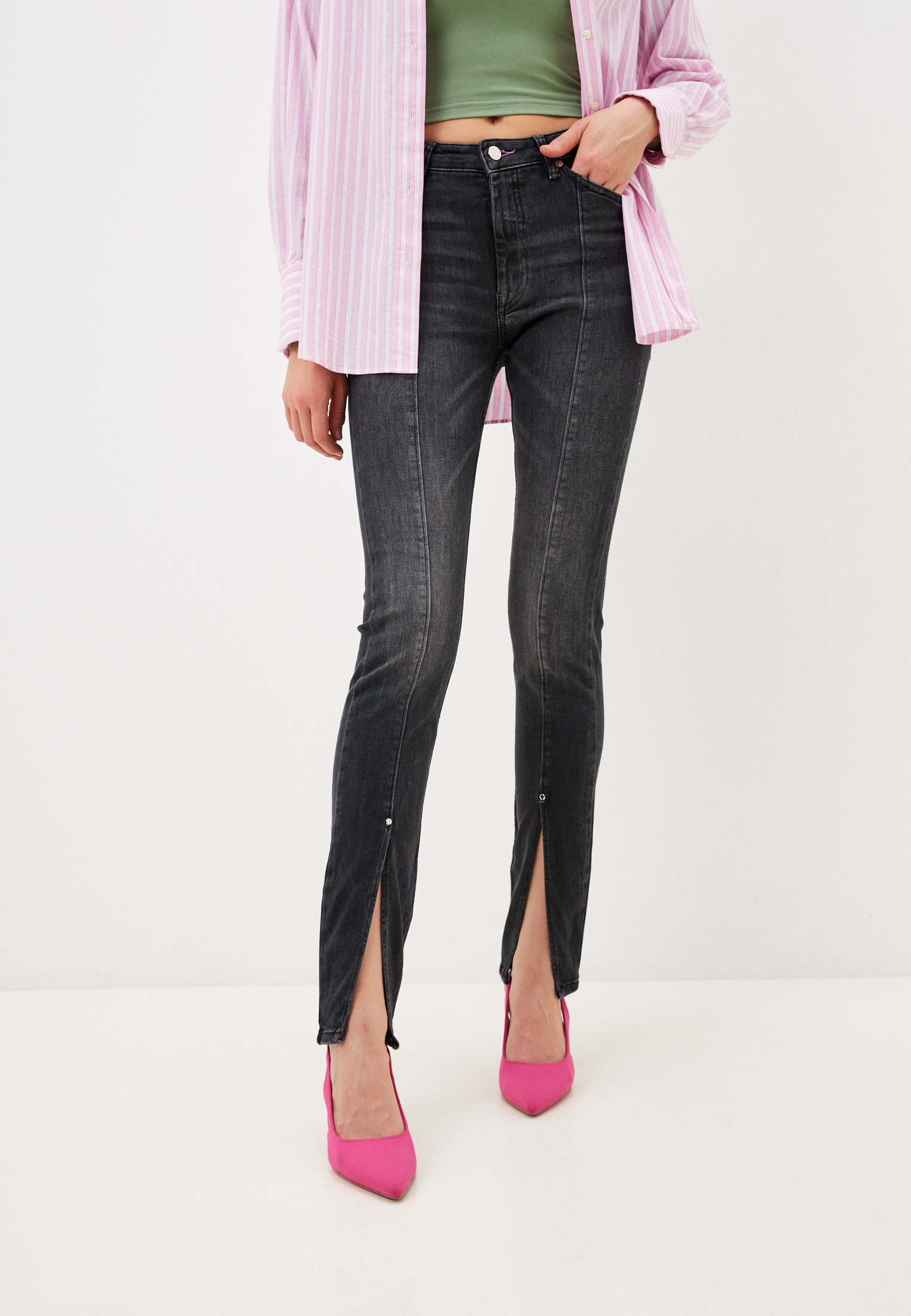 Джинсы Scotch&Soda, цвет: серый, RTLADE055801 — купить в интернет ...