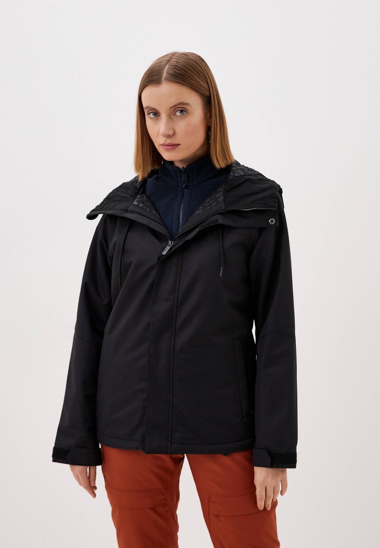 Куртка сноубордическая Volcom Bolt Ins Jacket, цвет: черный ...