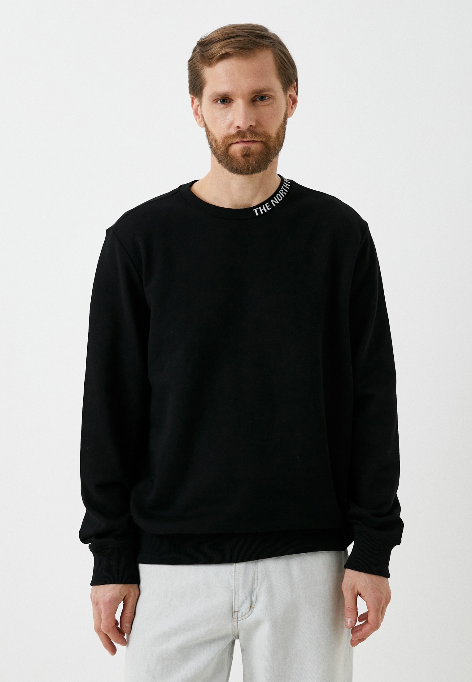 North face 2024 black crew neck