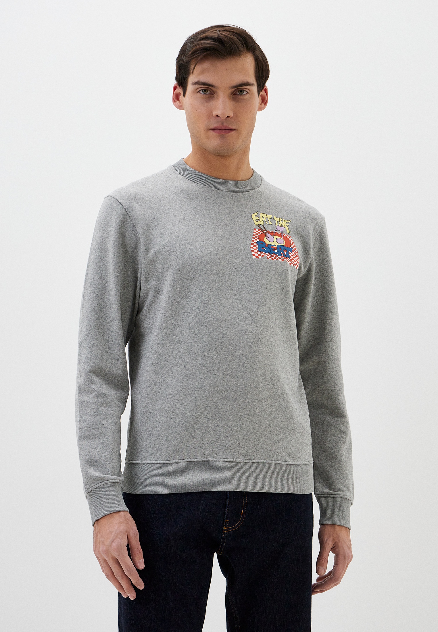 Свитшот Scotch&Soda, цвет: серый, RTLADE140301 — купить в интернет ...