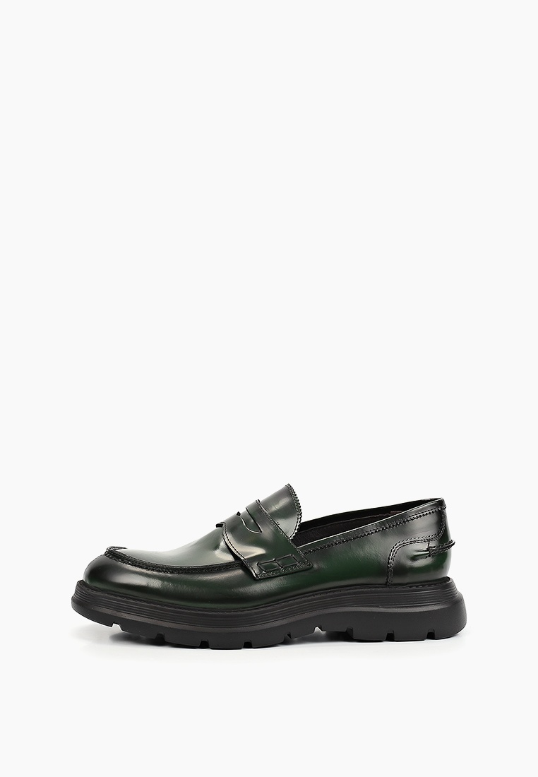 Лоферы F.lli Rennella, цвет зеленый, RTLADE309701 — купить в интернетмагазине Lamoda