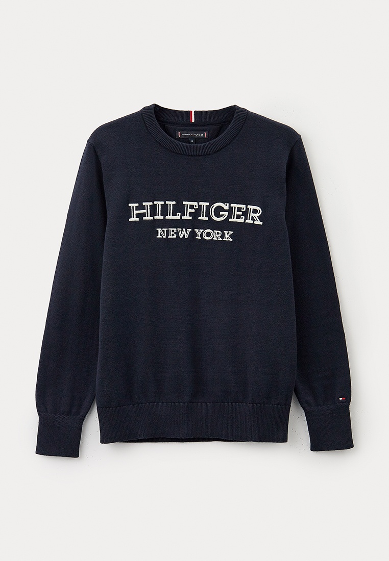 Джемпер Tommy Hilfiger, цвет: синий, RTLADE565101 — купить в интернет ...