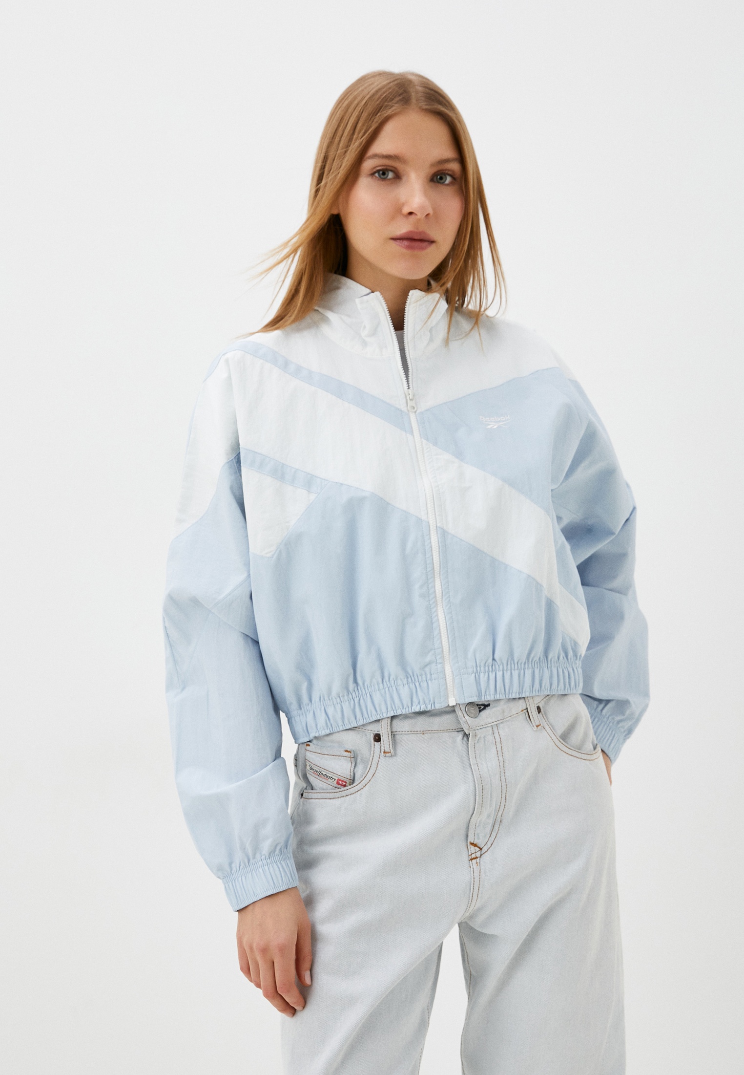 Ветровка Reebok REEBOK CLASSICS FRANCHISE TRACKJACKET, цвет: голубой ...