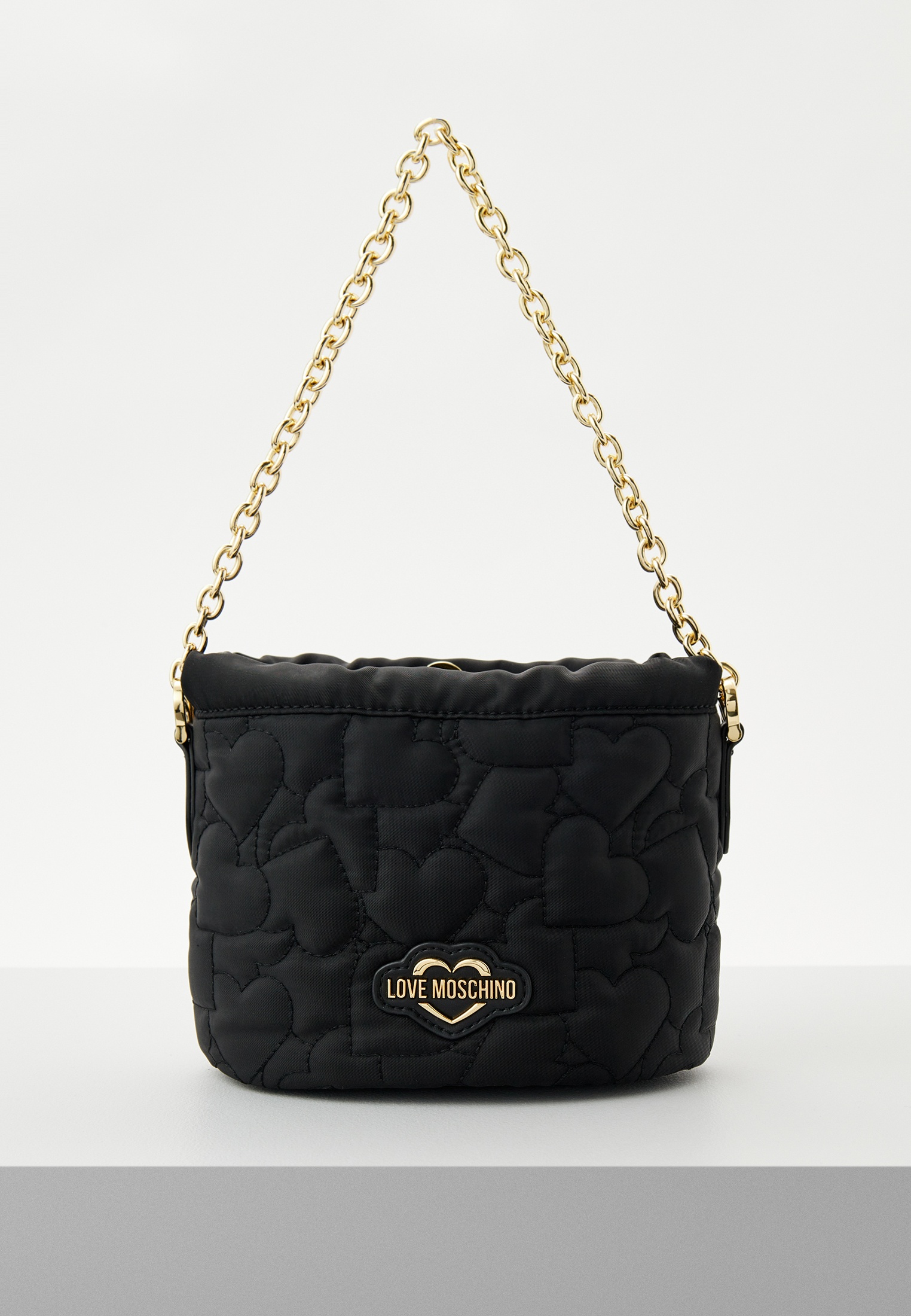 Сумка Love Moschino, цвет: черный, RTLADE824101 — купить в интернет ...