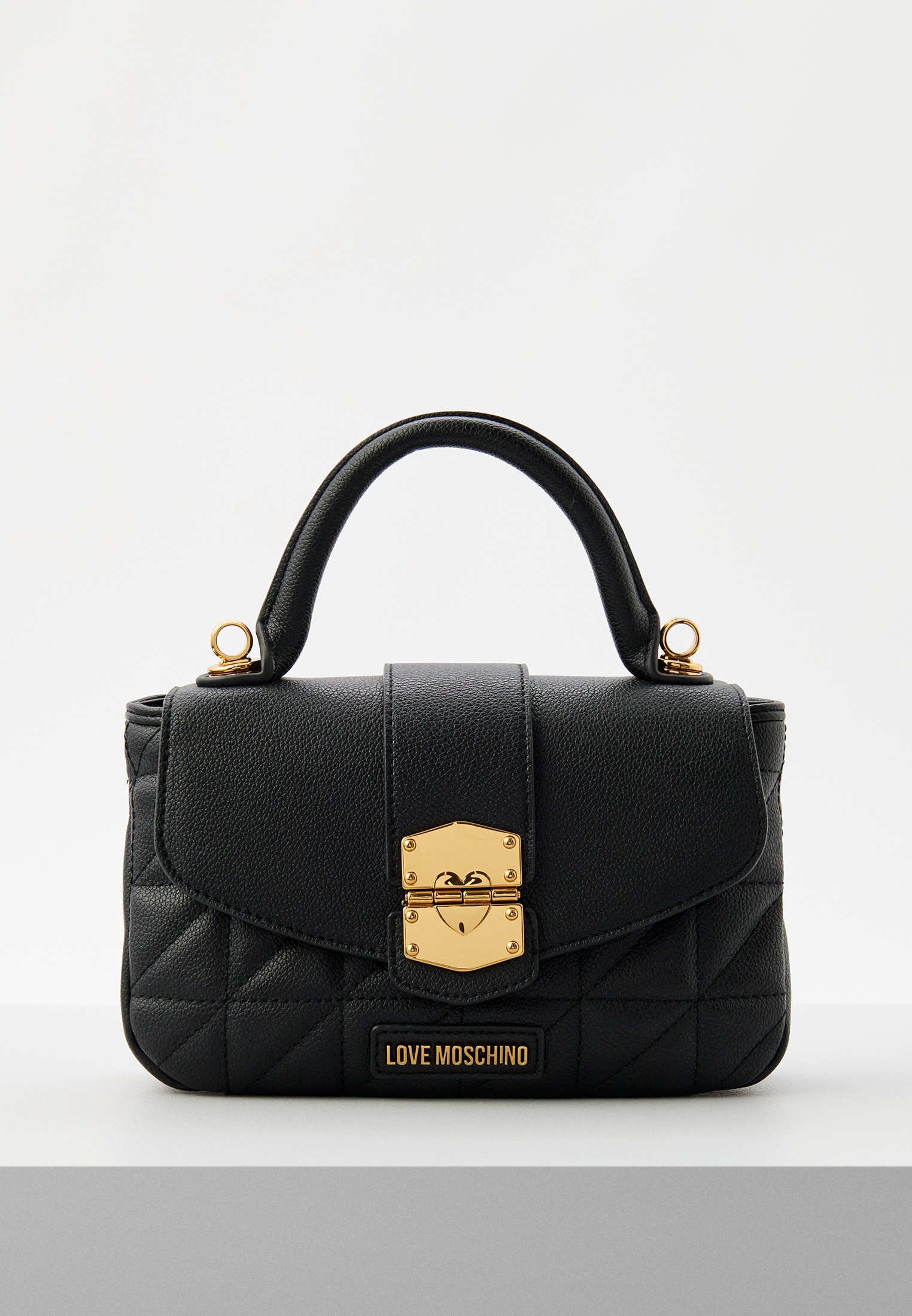 Сумка Love Moschino, цвет: черный, RTLADE825001 — купить в интернет ...