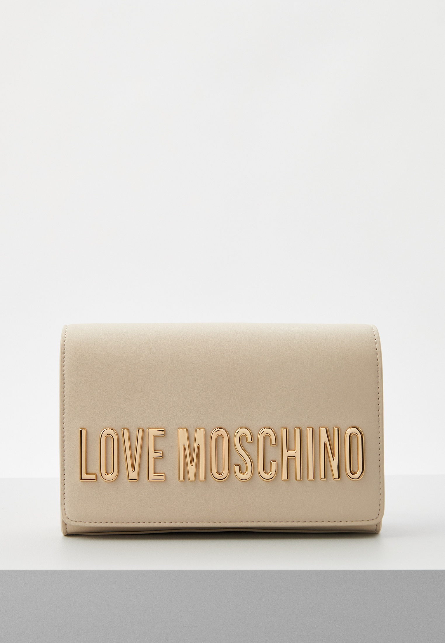 Сумка Love Moschino, цвет: бежевый, RTLADE827301 — купить в интернет ...