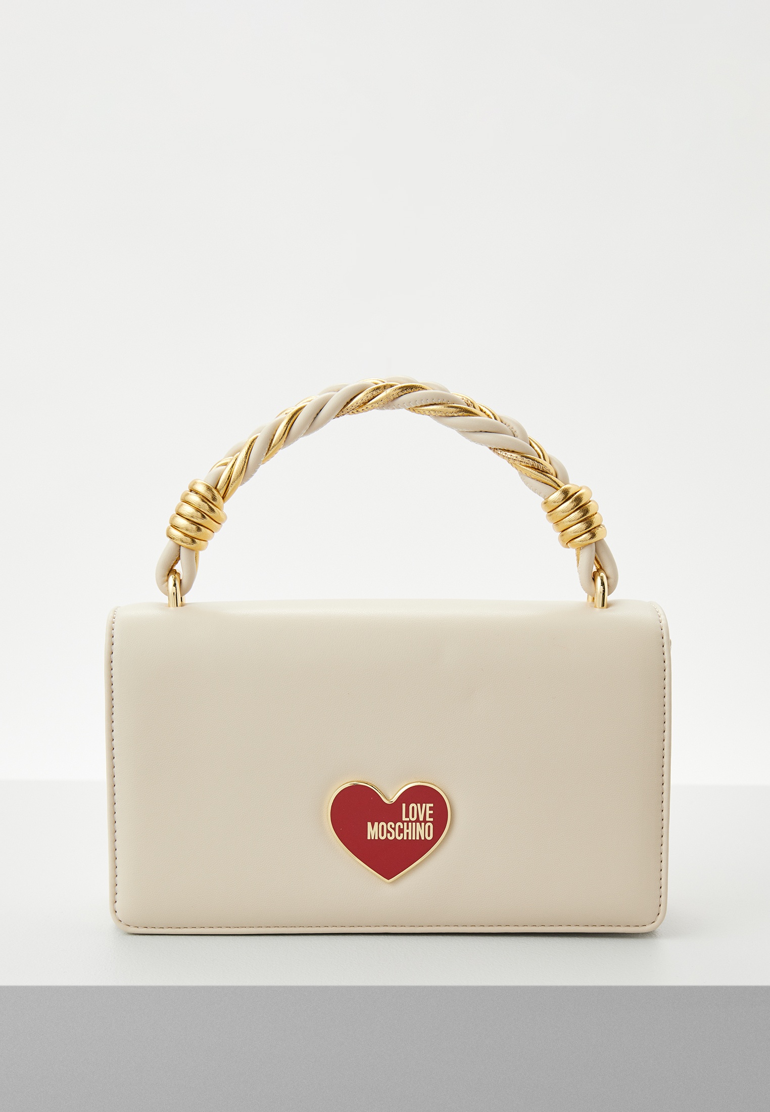Сумка Love Moschino, цвет: бежевый, RTLADE835501 — купить в интернет ...