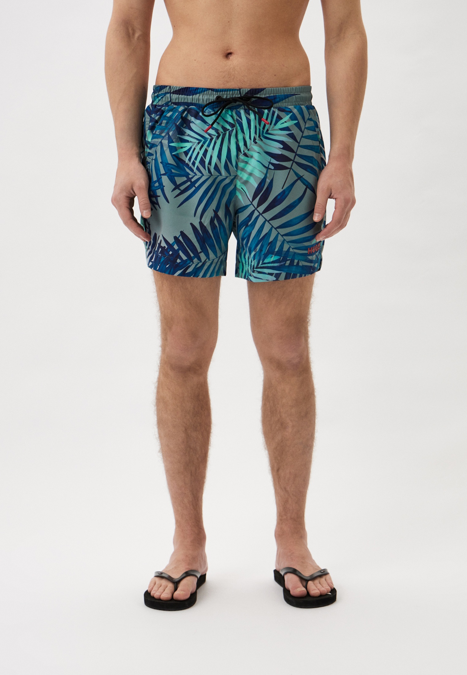 Шорты для плавания Hugo, цвет: мультиколор, RTLADE968301 — купить в ...