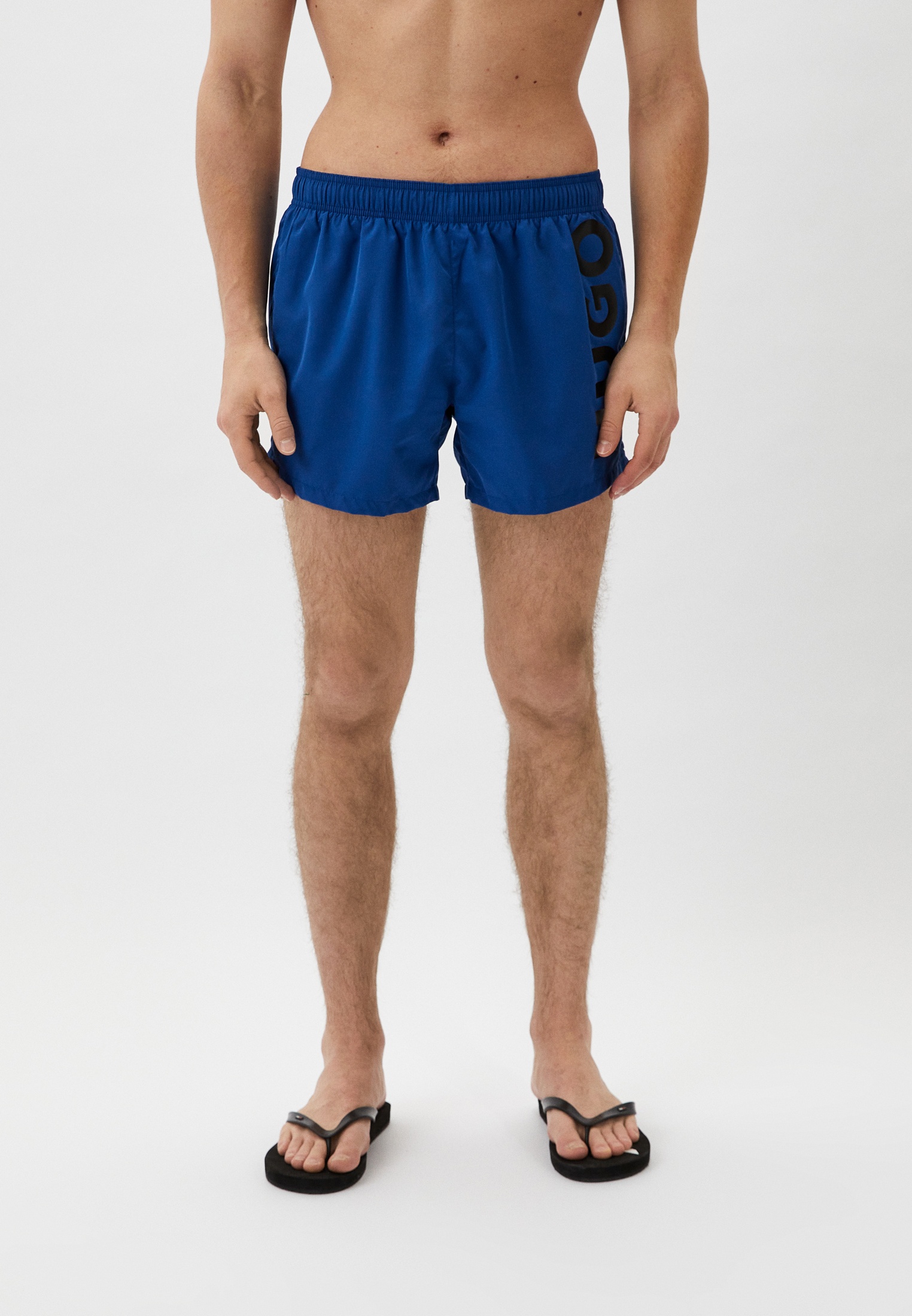 Шорты для плавания Hugo ABAS, цвет: синий, RTLADE972701 — купить в ...