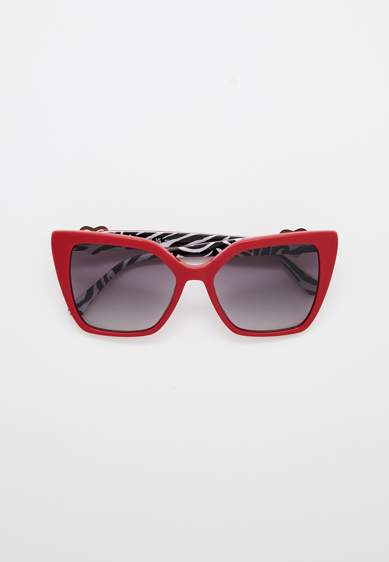 Очки солнцезащитные Love Moschino MOL067/S C9A, цвет: красный ...