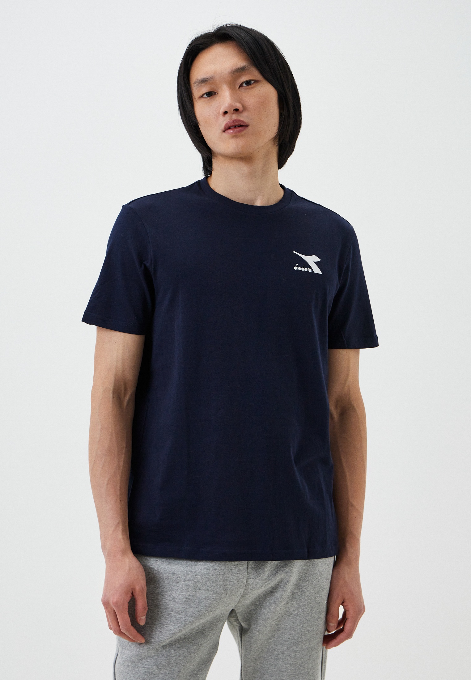 Футболка Diadora T-SHIRT SS CORE, цвет: синий, RTLADF010501 — купить в ...