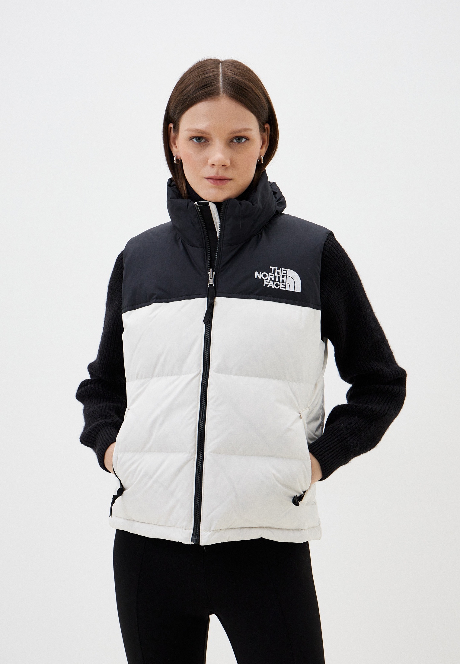 The north face 1996 retro nuptse vest in black deals