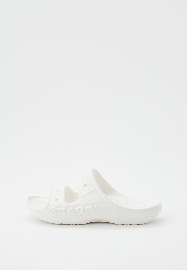 Сланцы Crocs, цвет: белый, RTLADW839001 — купить в интернет-магазине Lamoda