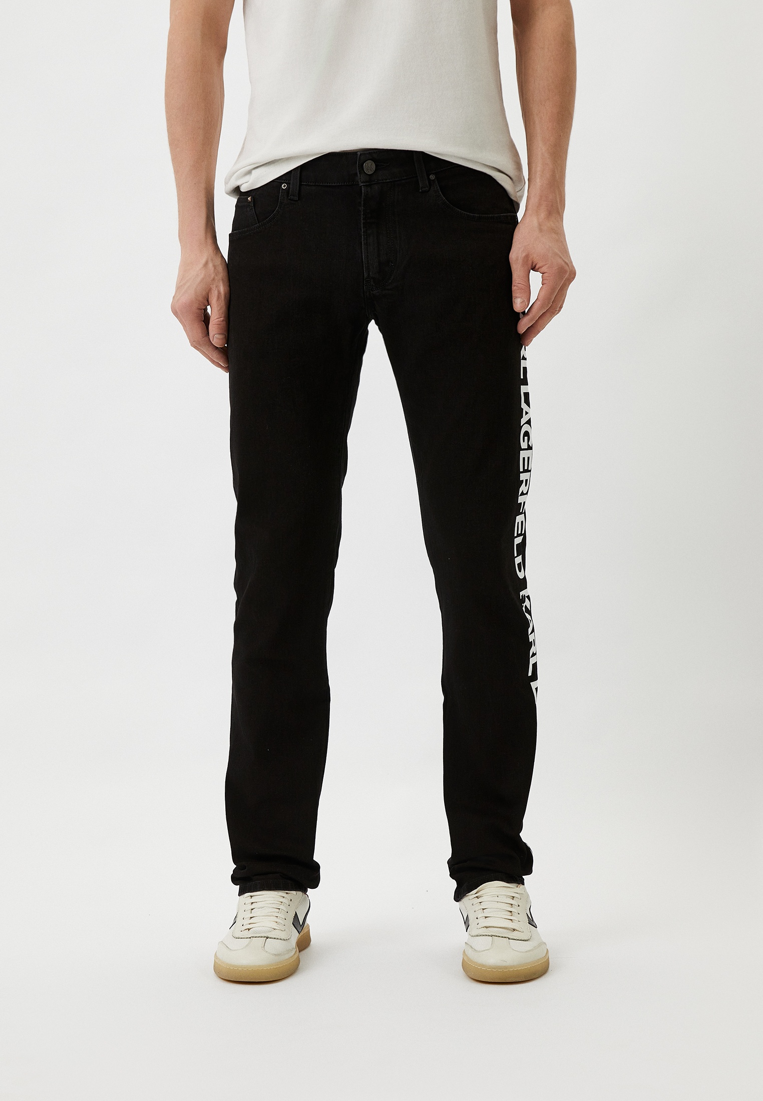 Джинсы Karl Lagerfeld Denim, цвет: черный, RTLADF300901 — купить в ...