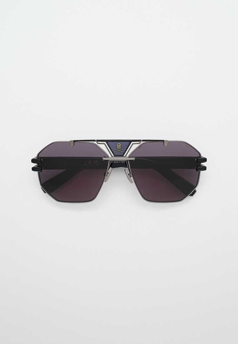 Очки солнцезащитные Philipp Plein 077V-K59, цвет: черный, RTLADF361401 ...