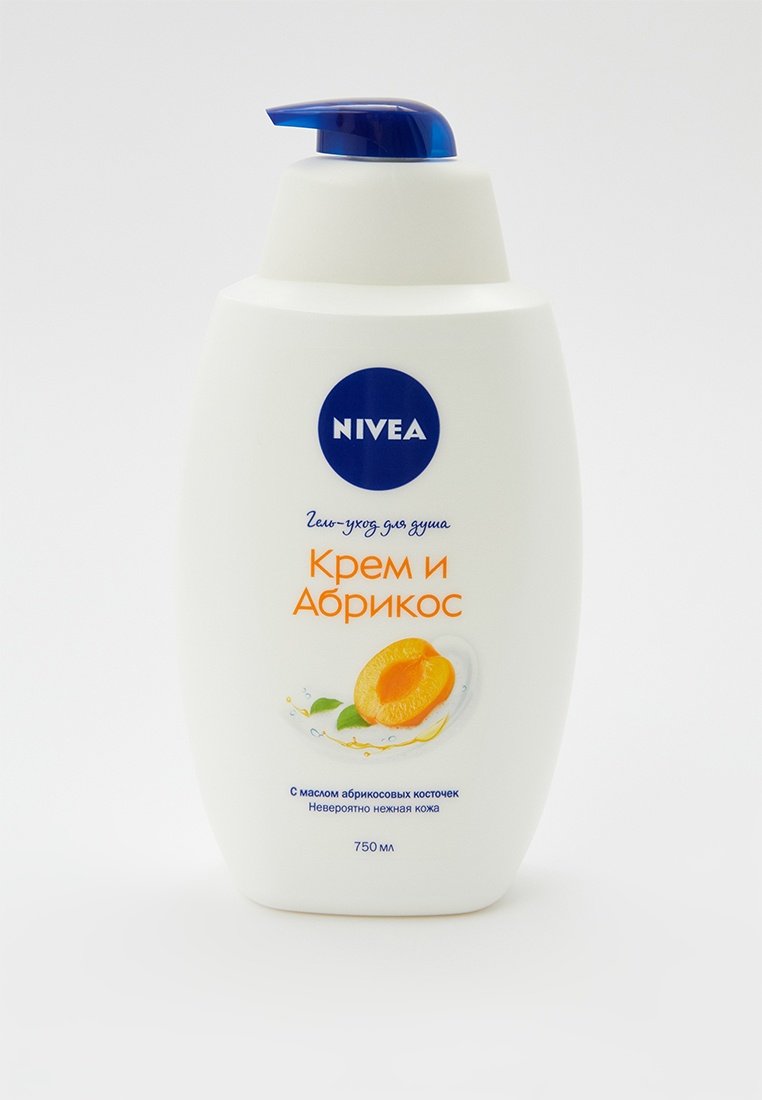Гель для душа Nivea с маслом абрикосовых косточек, для всех типов кожи ...