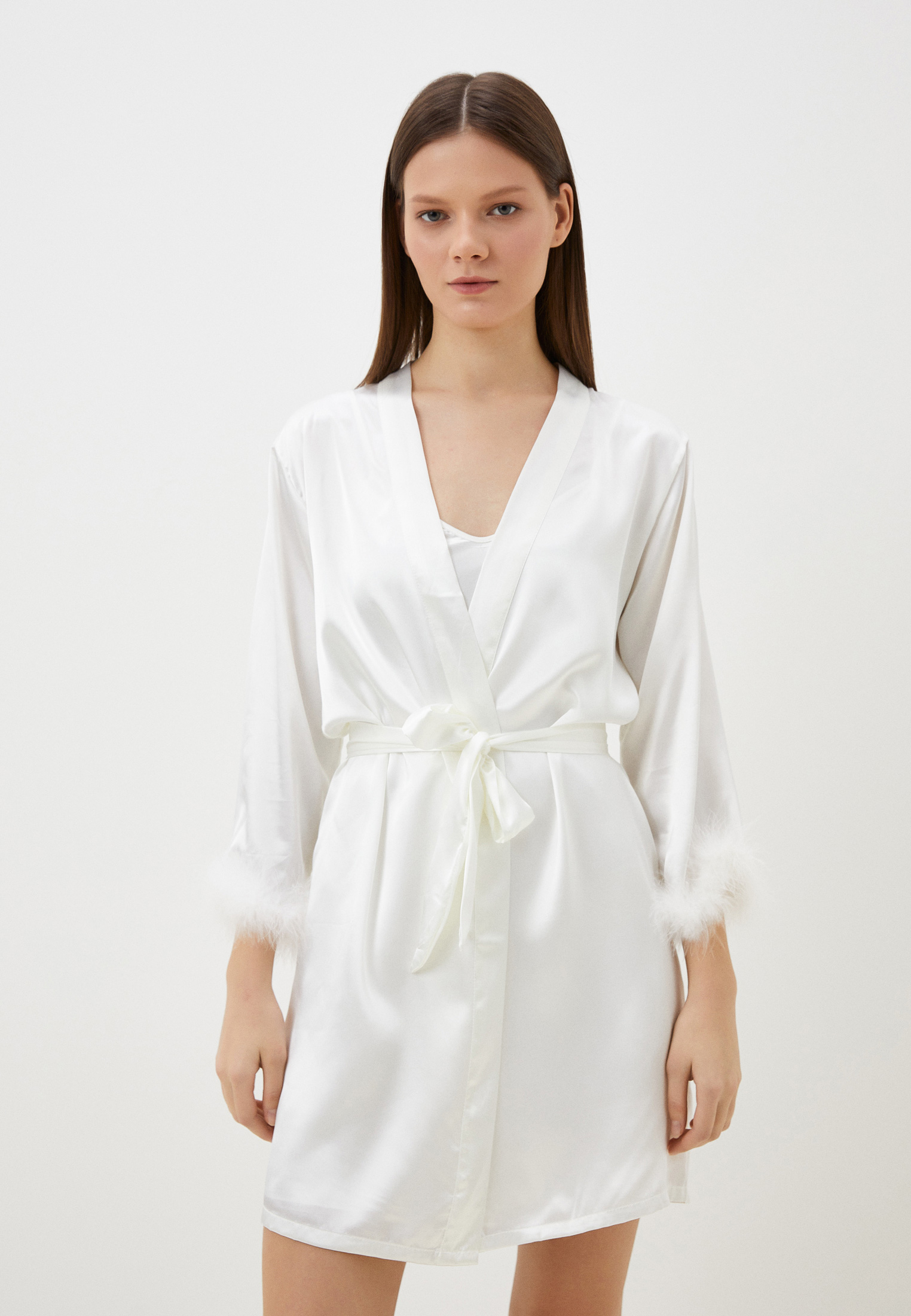 Халат и сорочка ночная Fielsi, цвет: белый, RTLADF548601 — купить в ...