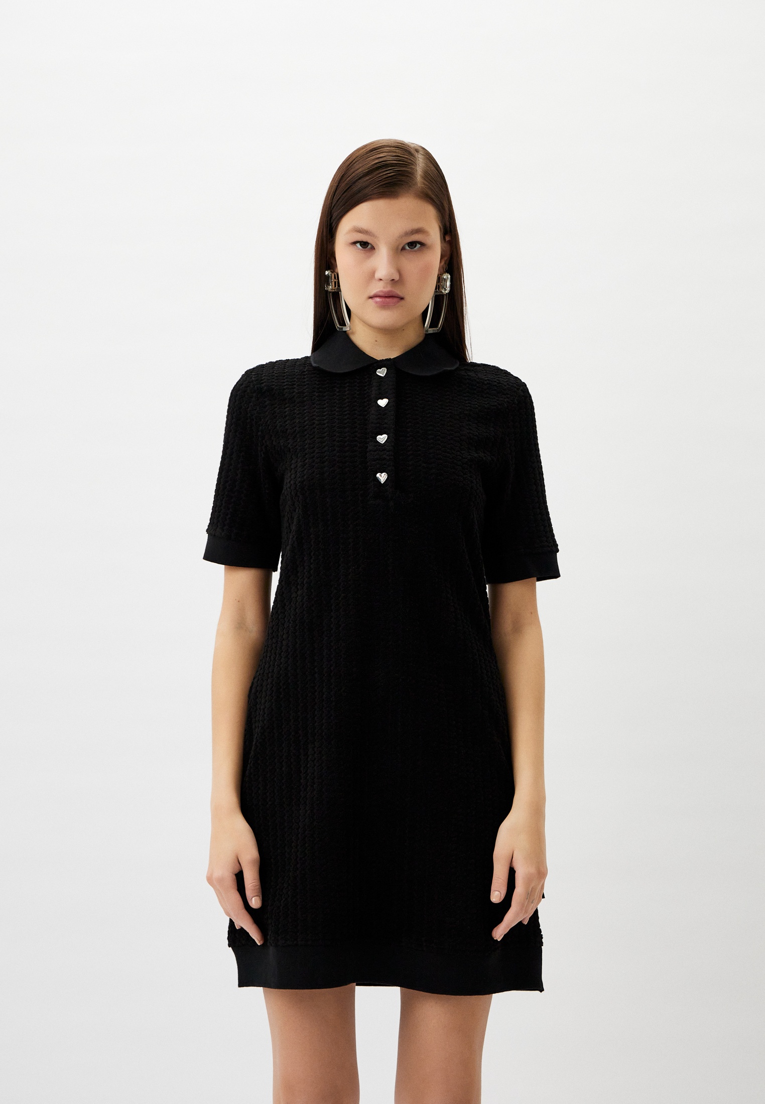 Платье Love Moschino, цвет: черный, RTLADF557002 — купить в интернет ...