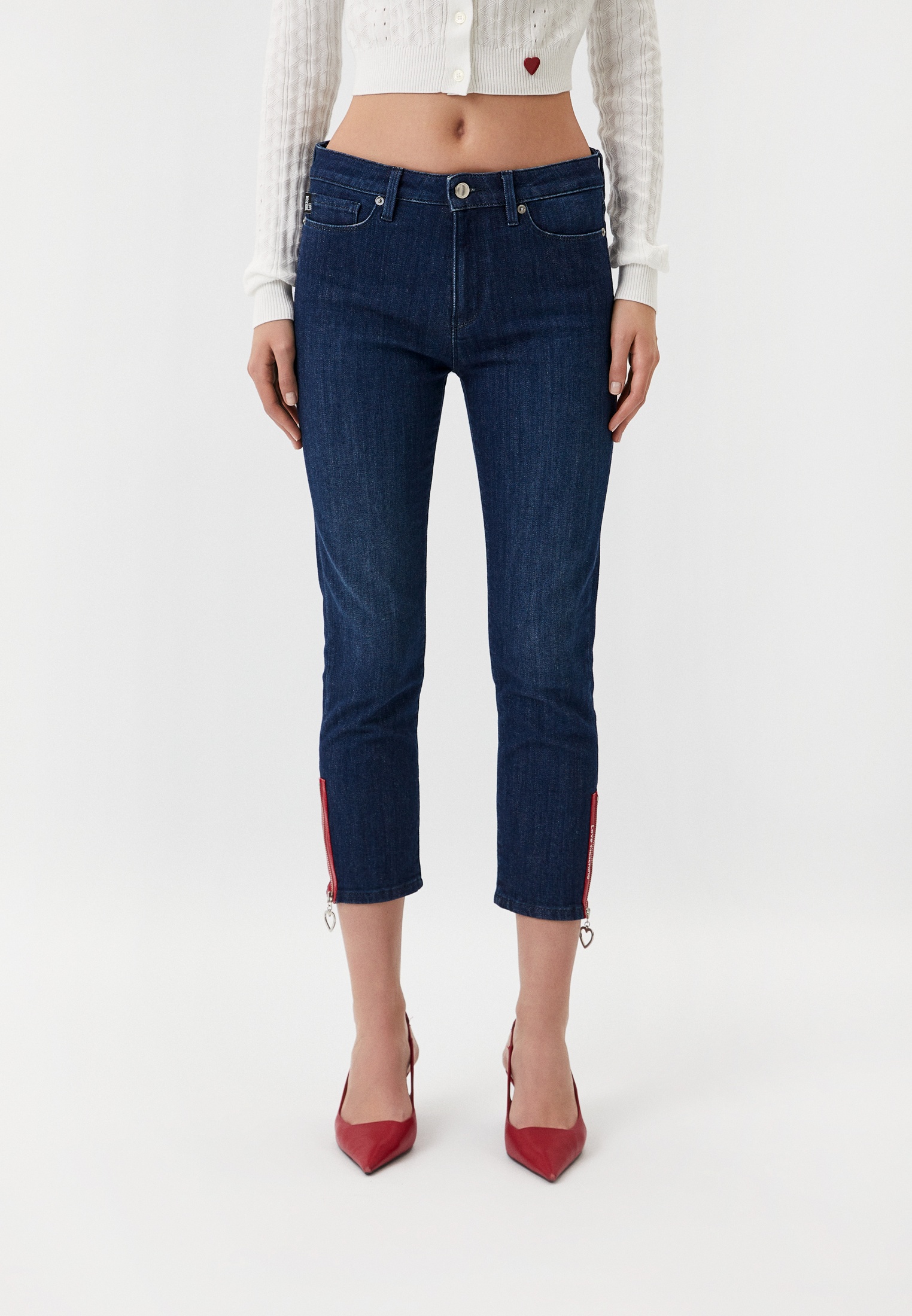 Джинсы Love Moschino, цвет: синий, RTLADF562701 — купить в интернет ...