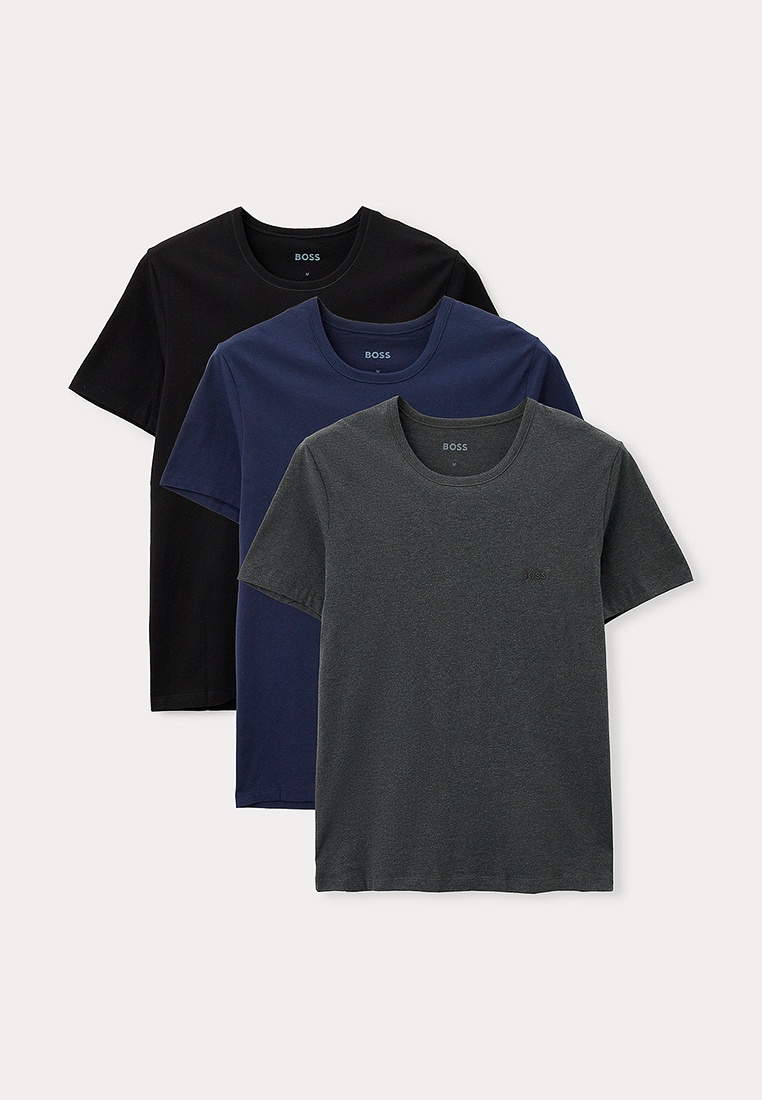 Hugo Boss TShirt RN 3P Classic (50475284-984) white/blue/black au meilleur prix sur Hugo Boss TShirt RN 3P Classic (50475284-984) white/blue/black au meilleur prix sur
