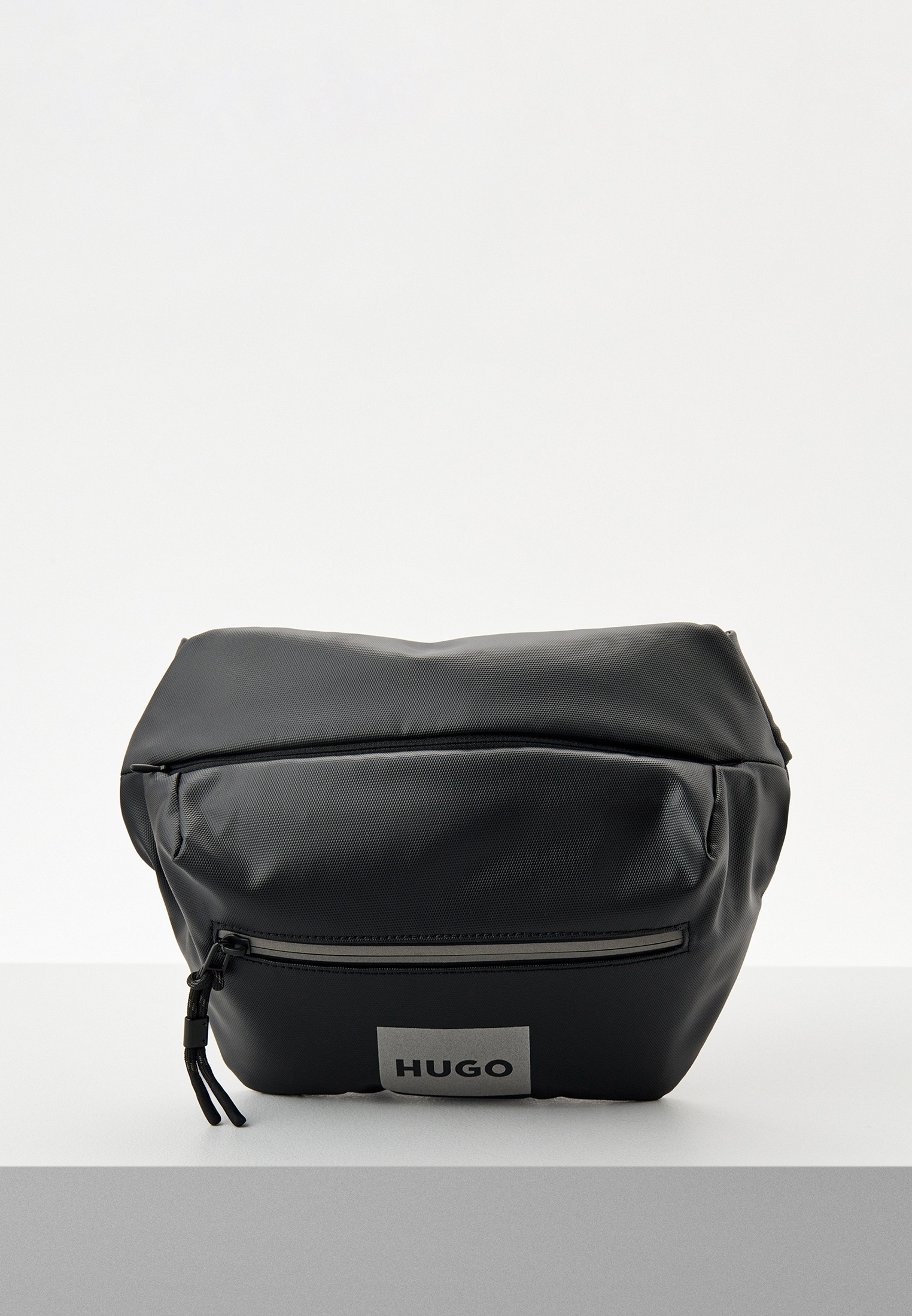 Сумка поясная Hugo Quantum N_Bumbag, цвет: черный, RTLADF615401 ...