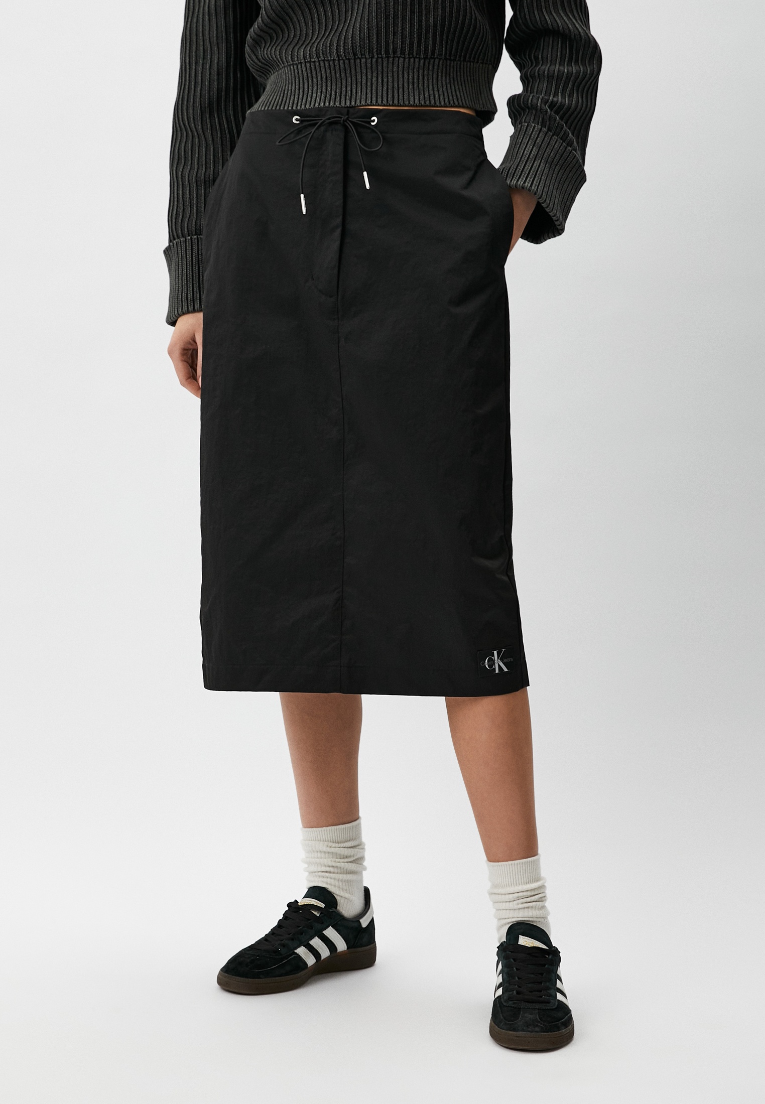 Юбка Calvin Klein Jeans, цвет: черный, RTLADF730801 — купить в интернет ...