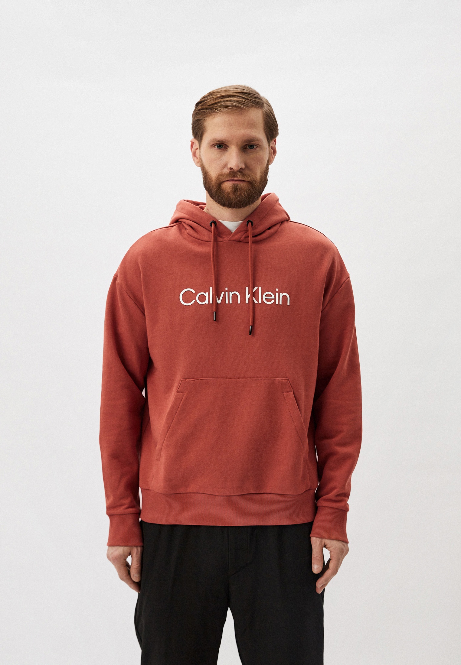 Calvin klein 2024 red hoodie
