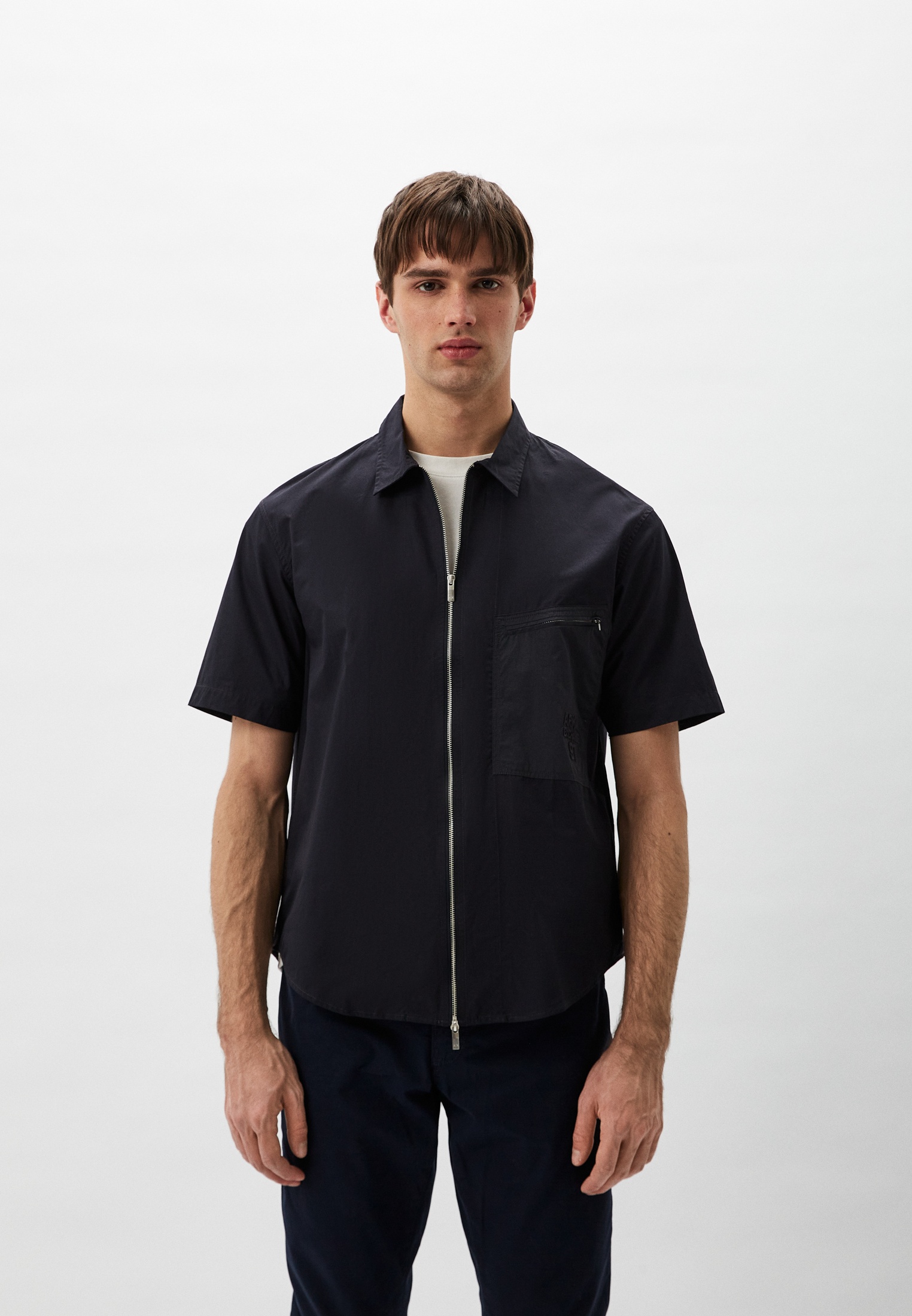 Рубашка Armani Exchange, цвет: синий, RTLADF946901 — купить в интернет ...