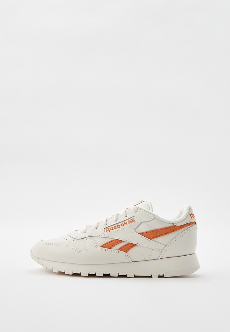 Reebok classic best sale white and gold