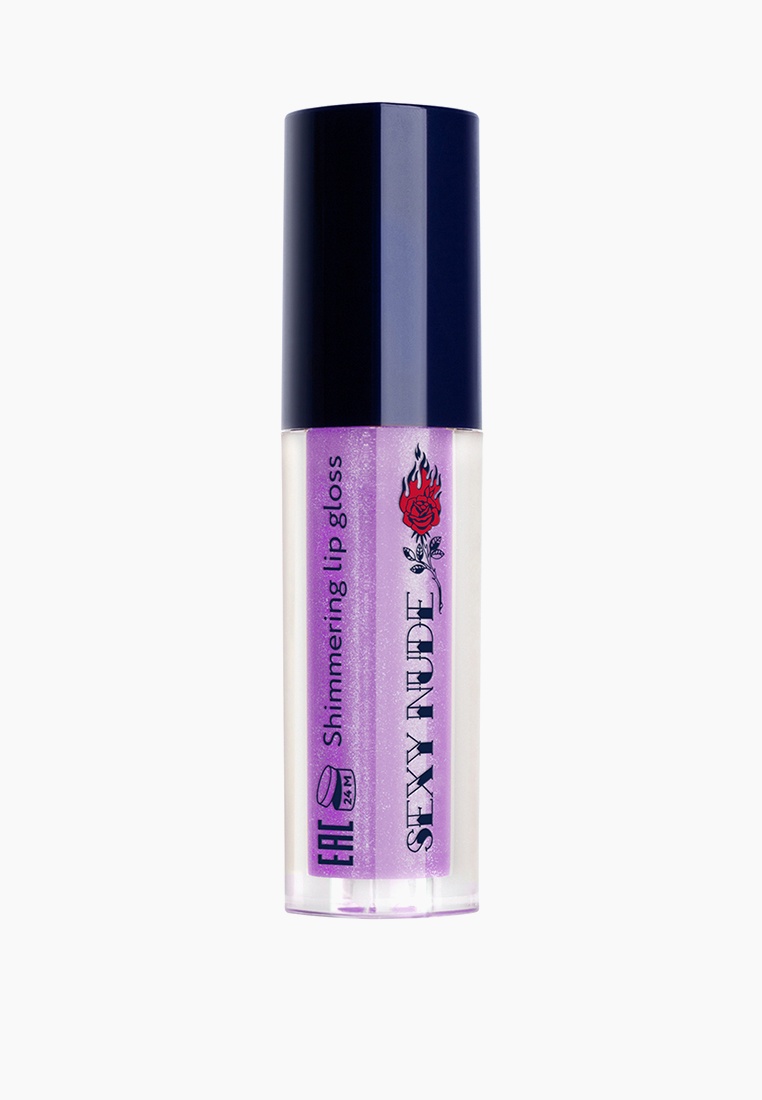 Блеск для губ Shu Cosmetics с мерцающим финишем, цвет: фиолетовый ...