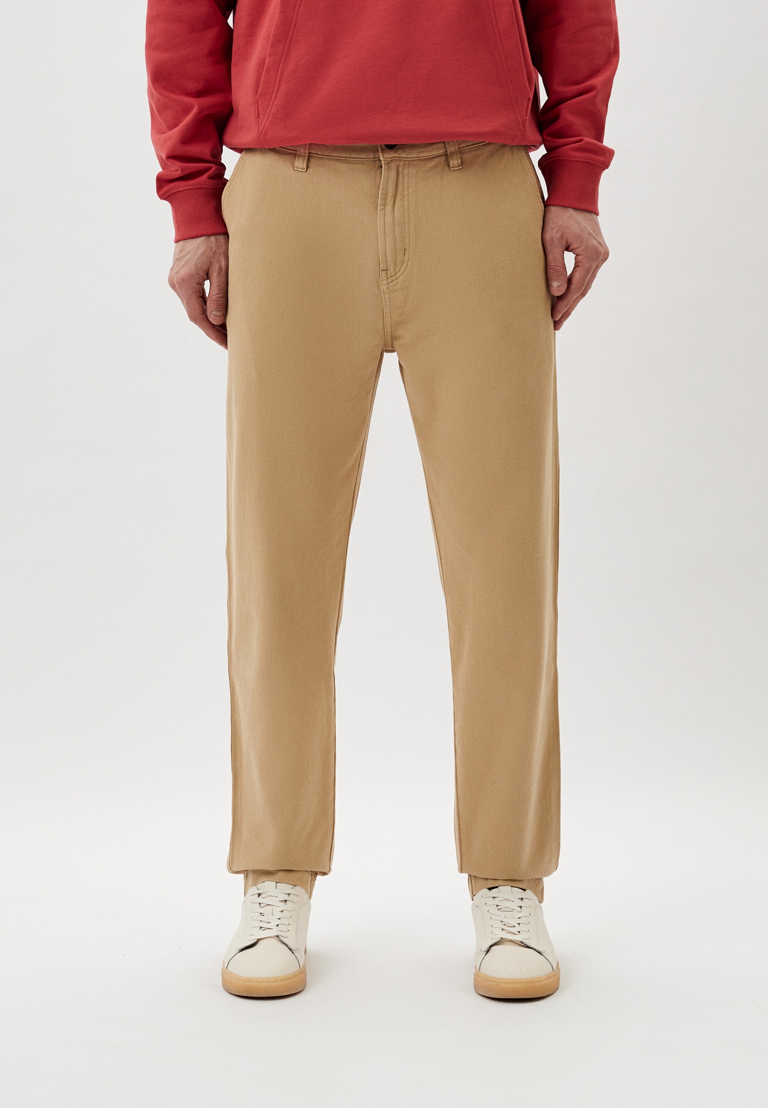 Брюки Hugo Zeebo233D, цвет: бежевый, RTLADG829201 — купить в интернет ...