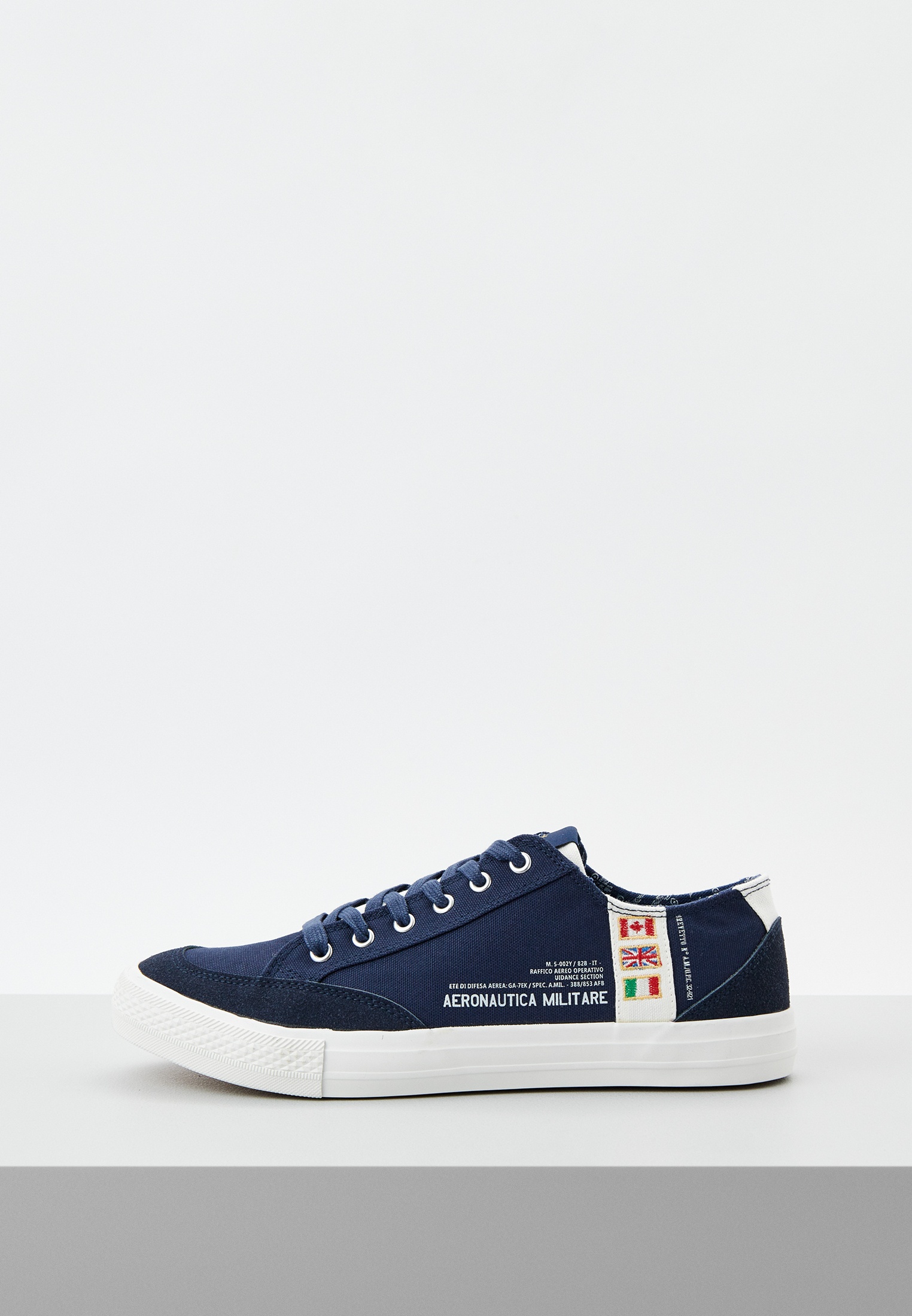 Кеды Aeronautica Militare, цвет: синий, RTLADG868401 — купить в ...