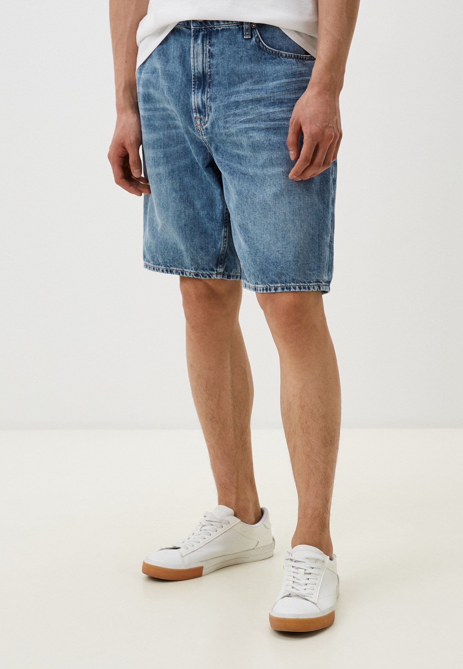 Шорты джинсовые Guess RODEO SHORT, цвет: синий, RTLADG880601 — купить в ...