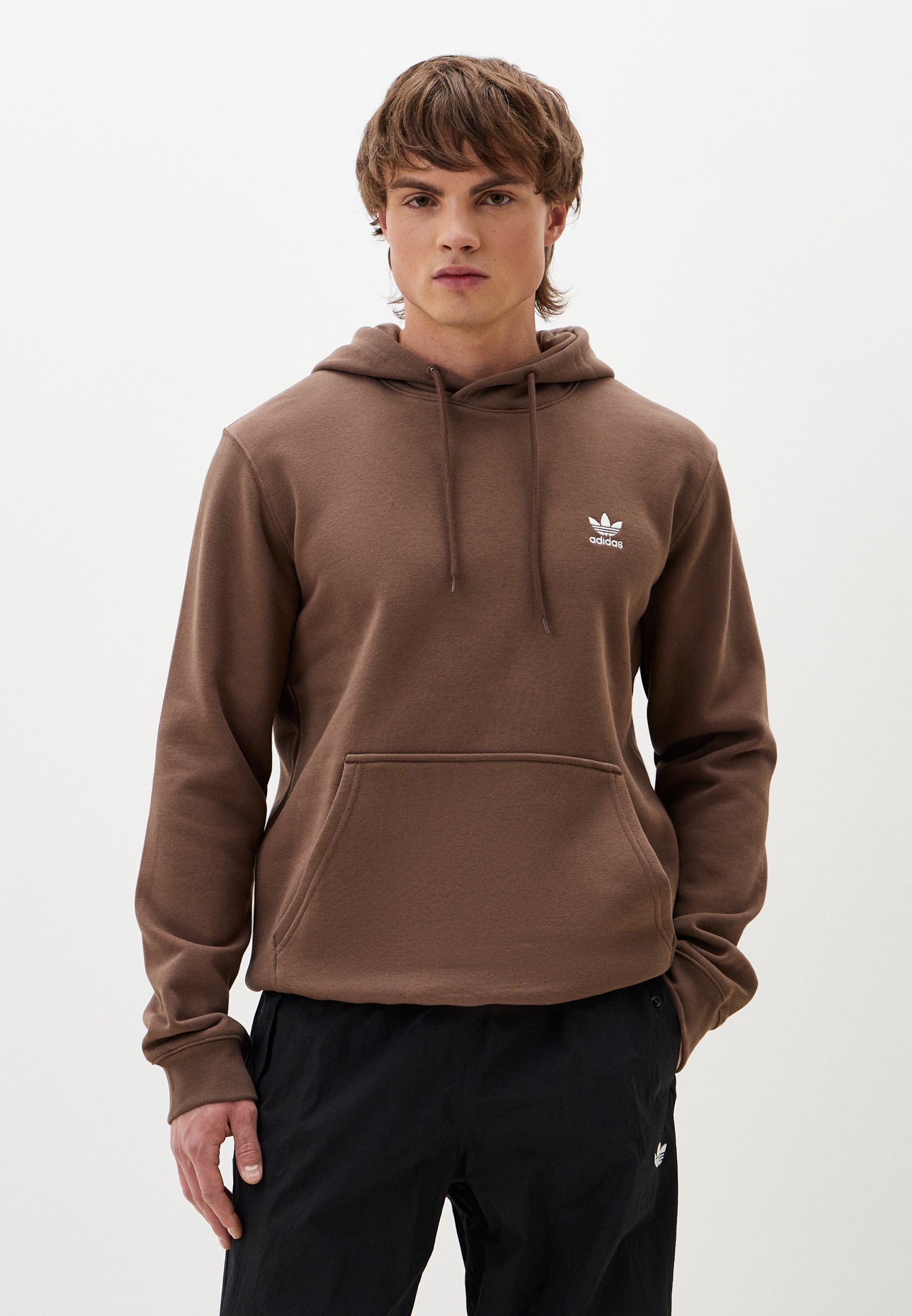 Худи adidas Originals ESSENTIAL HOODY, цвет: коричневый, RTLADH100802 ...