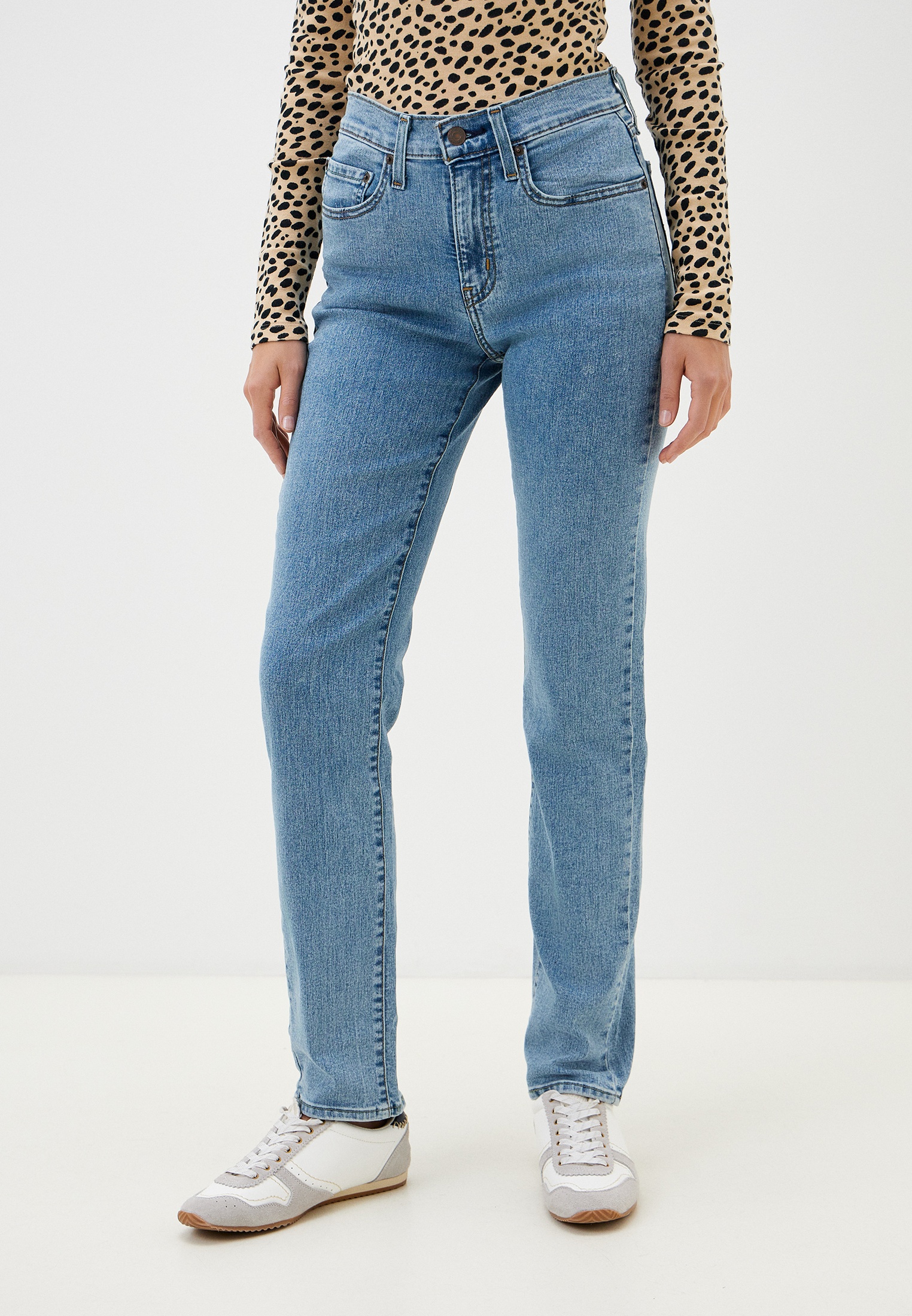 Джинсы Levi's® 724 HIGH RISE STRAIGHT, цвет: голубой, RTLADH267701 ...