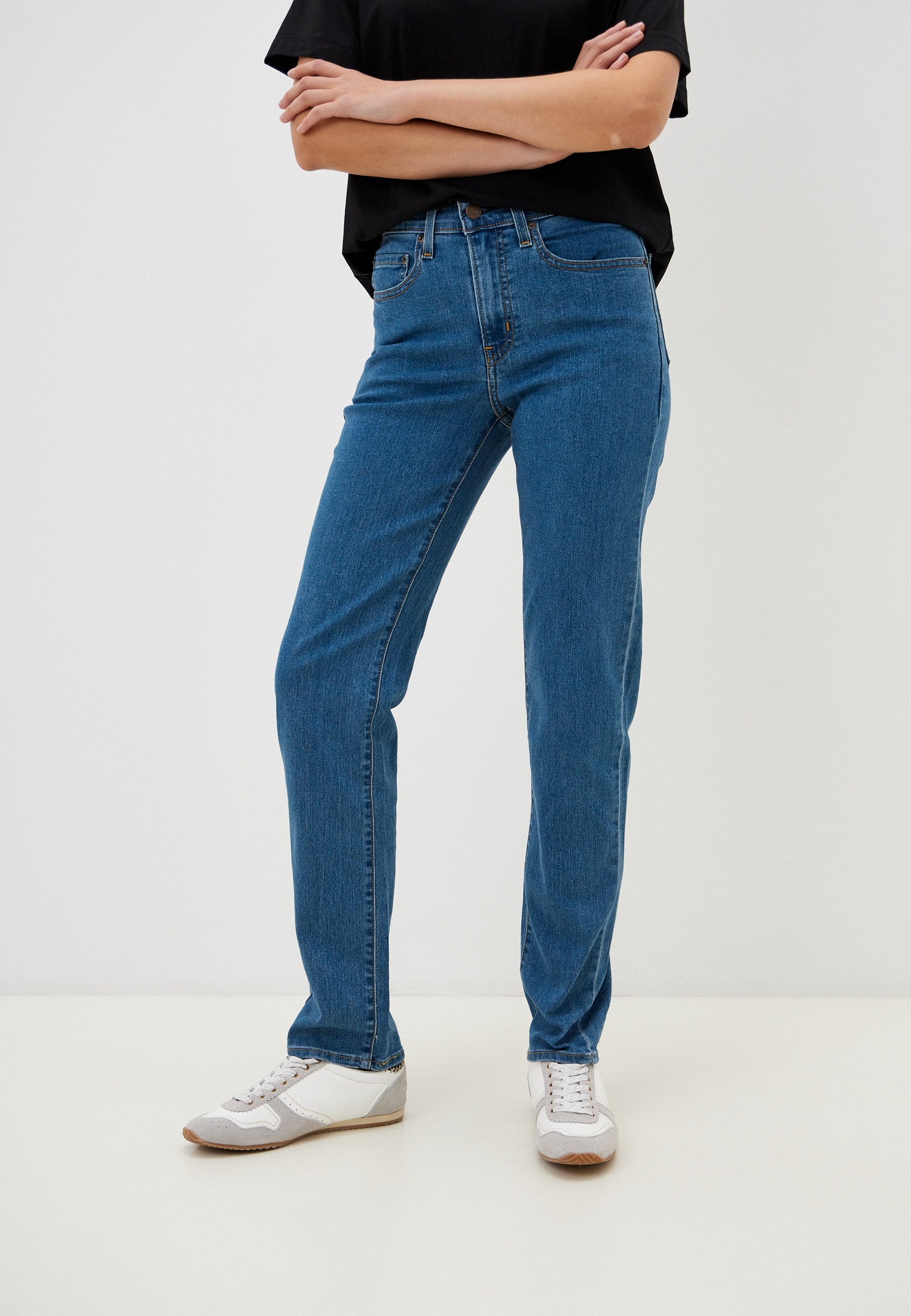 Джинсы Levi's® 724 HIGH RISE STRAIGHT, цвет: голубой, RTLADH267801 ...