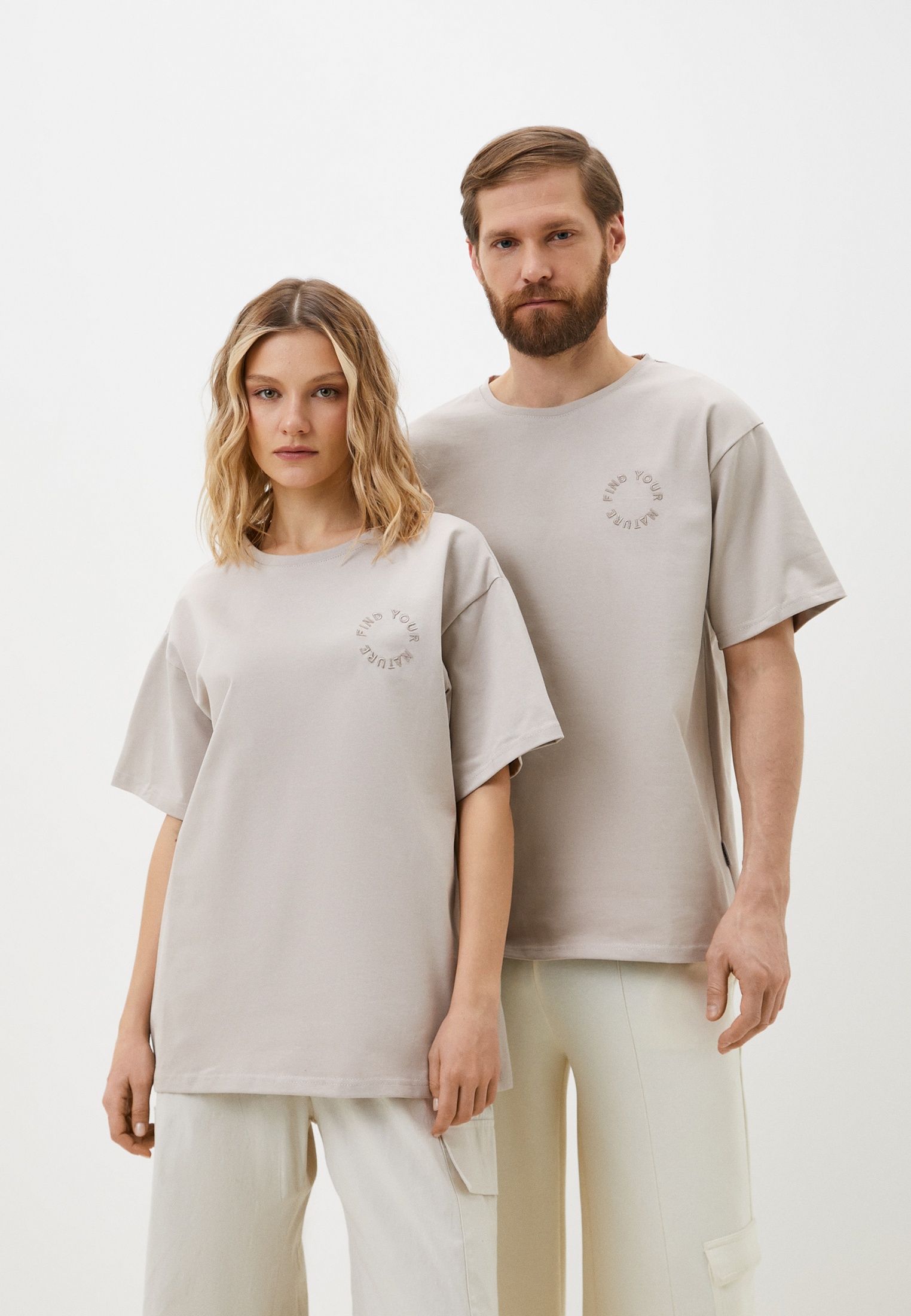 Футболка Chukcha OVERSIZE, цвет: бежевый, RTLADH292201 — купить в ...