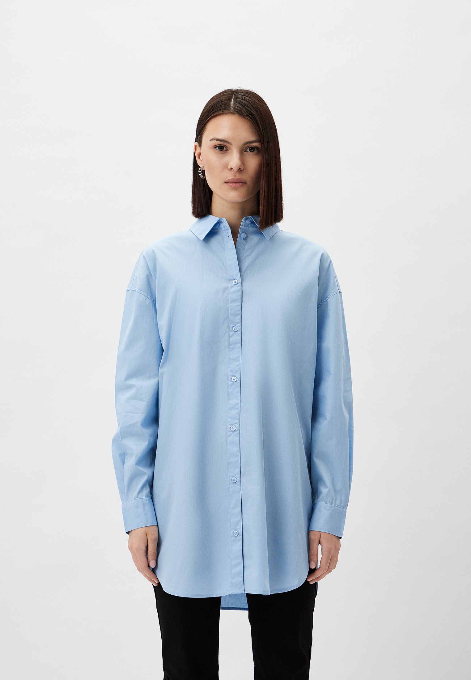 Рубашка Armani Exchange, цвет: голубой, RTLADH532301 — купить в ...