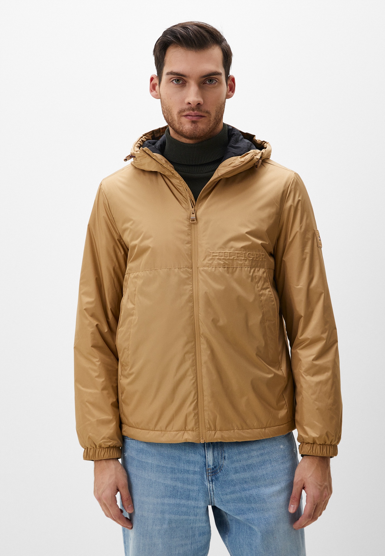 Куртка утепленная Tommy Hilfiger, цвет: коричневый, RTLADH540301 ...