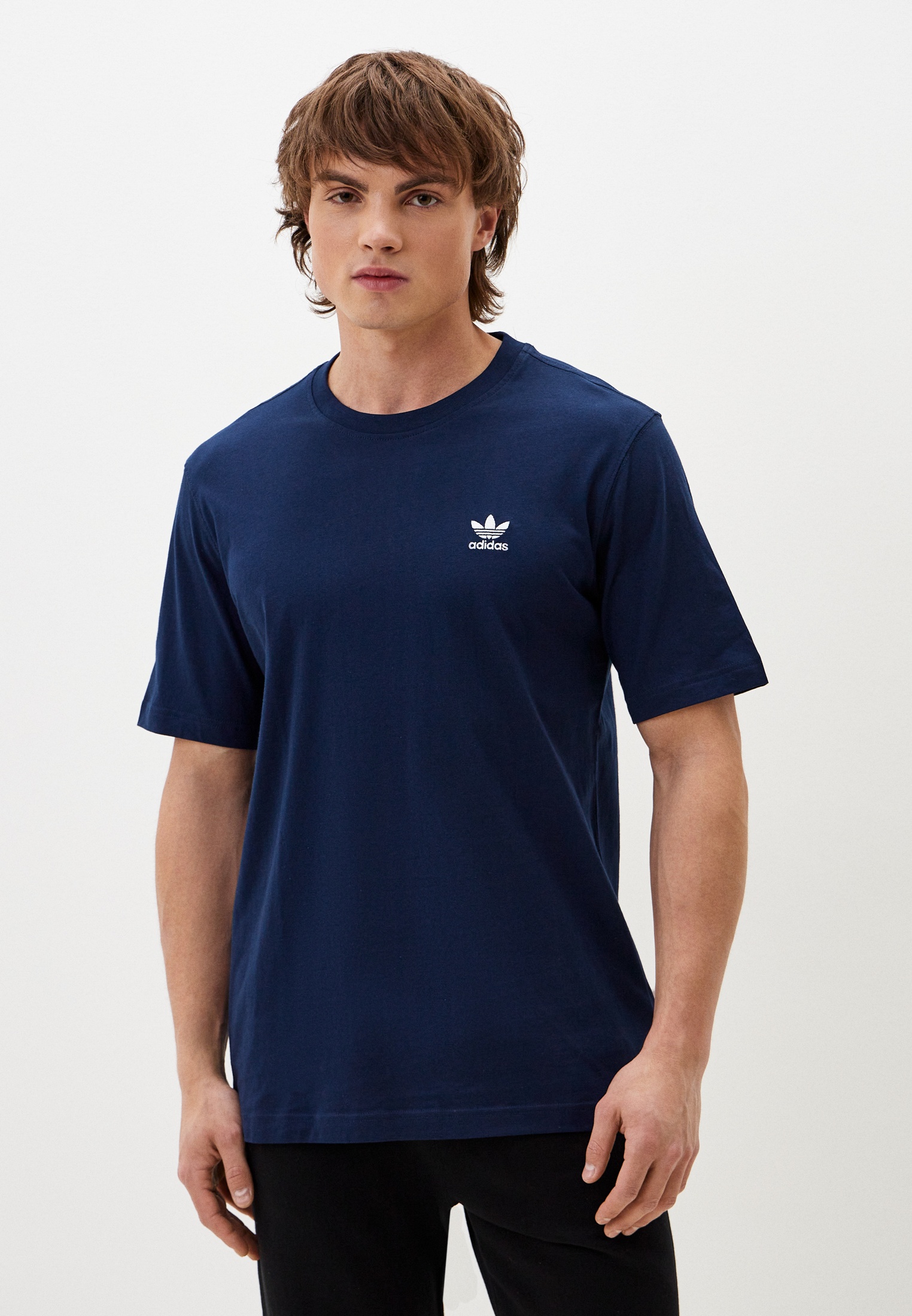 Футболка adidas Originals ESSENTIAL TEE, цвет: синий, RTLADI090001 ...