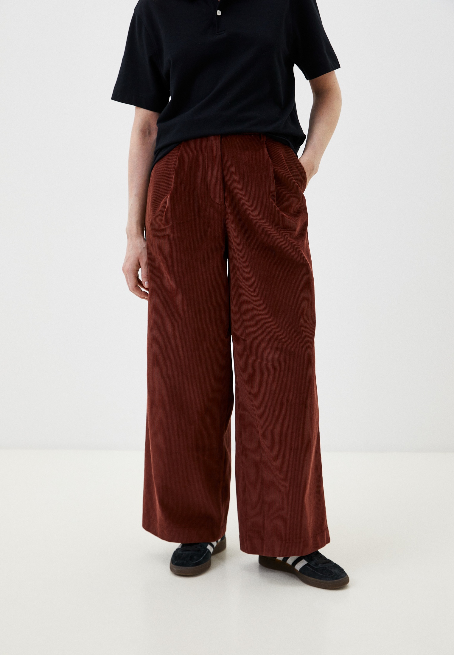 Брюки Fred Perry, цвет: коричневый, RTLADI104801 — купить в интернет ...