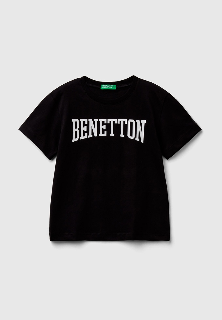 Футболка United Colors of Benetton, цвет: черный, RTLADI336301 — купить ...