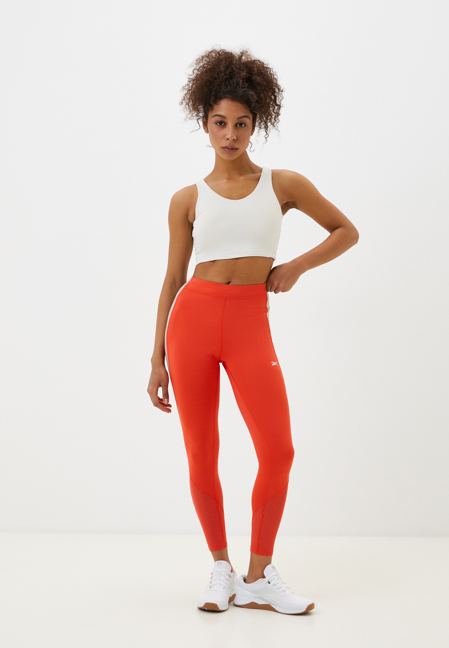 Тайтсы Reebok LUX HIGH WAISTED THERMOWARM + GRAPHENE LEGGING, цвет: черный,  RTLADA758101 — купить в интернет-магазине Lamoda