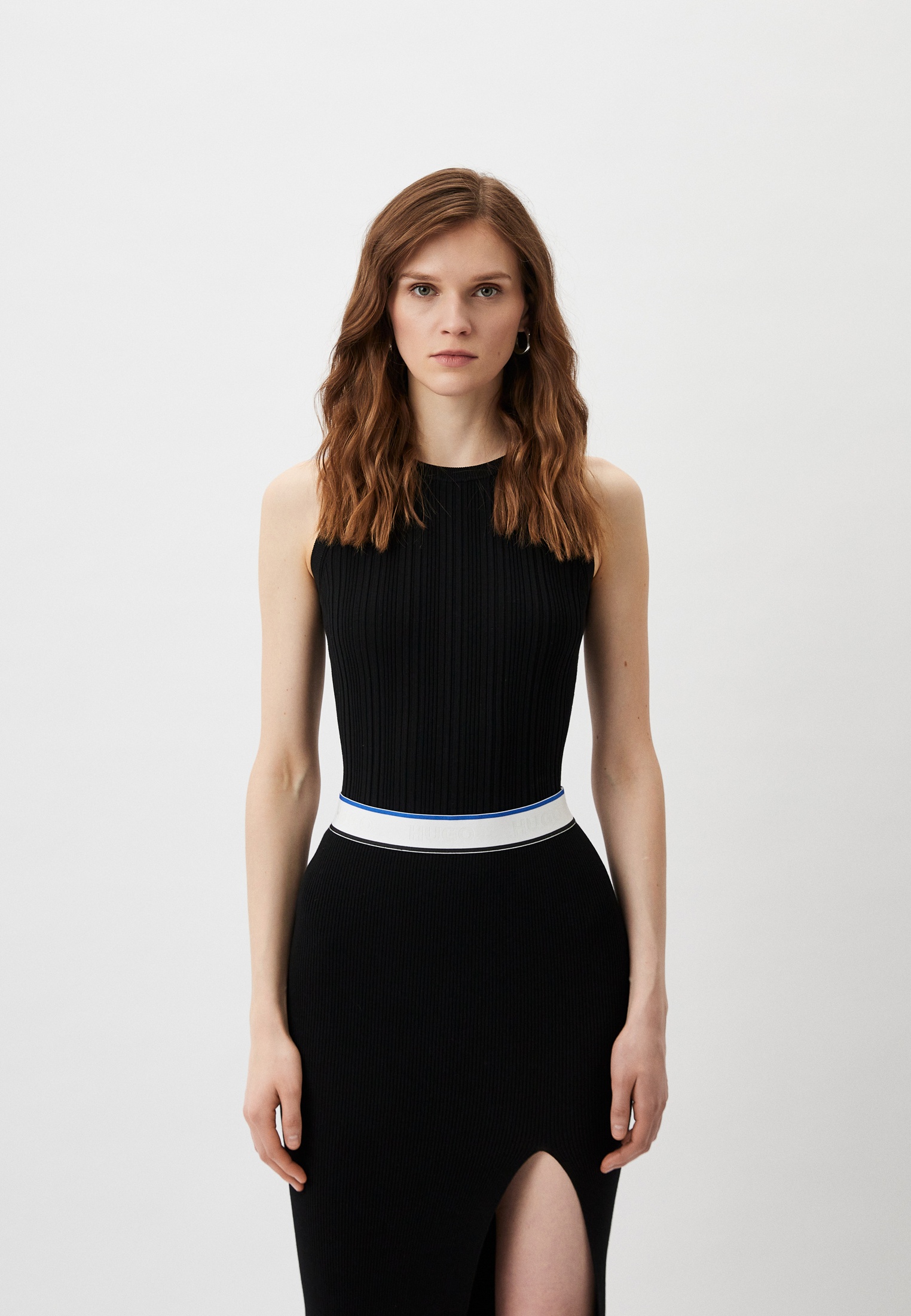 Майка Hugo Sareple, цвет: черный, RTLADI349101 — купить в интернет ...