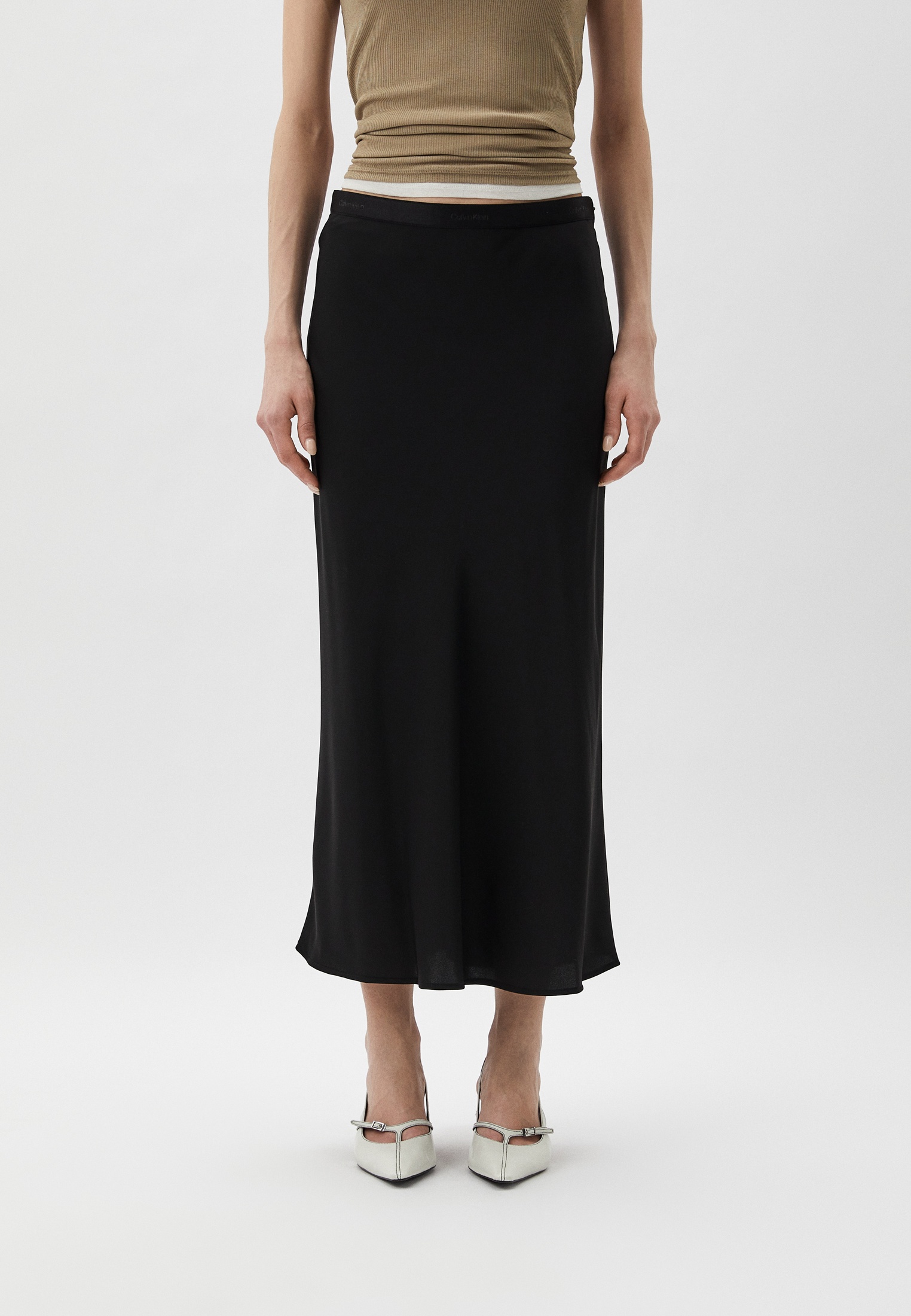 Юбка Calvin Klein, цвет: черный, RTLADI431801 — купить в интернет ...