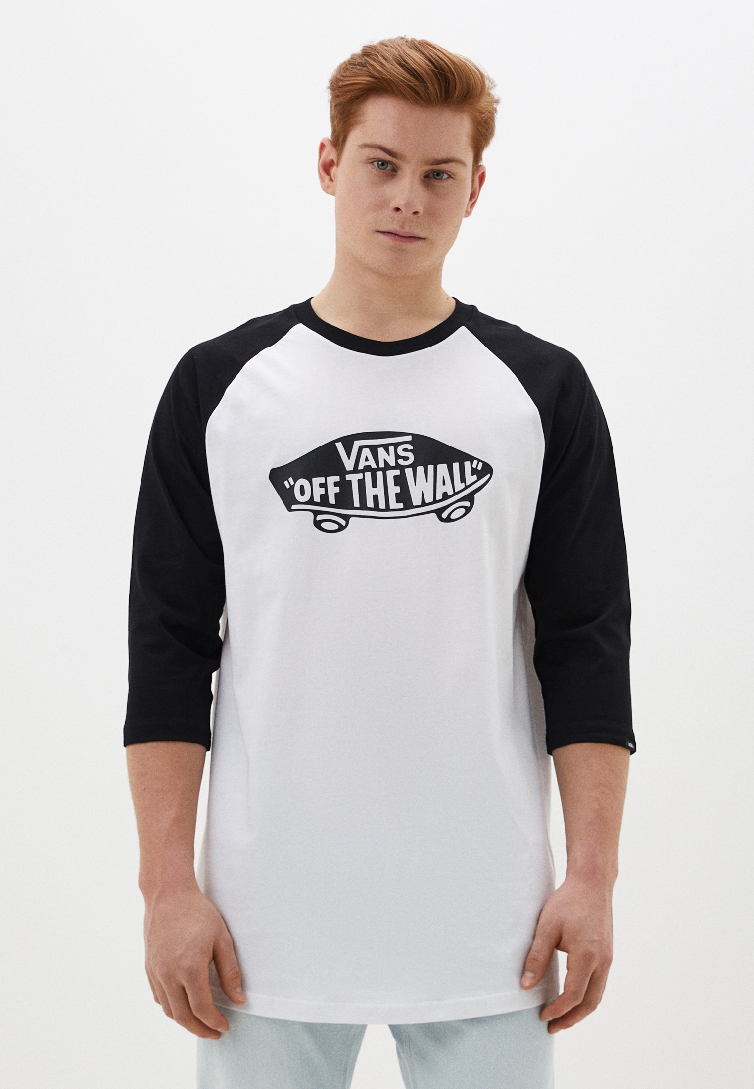 Лонгслив Vans STYLE 76 RAGLAN, цвет: белый, RTLADI495401 — купить в ...