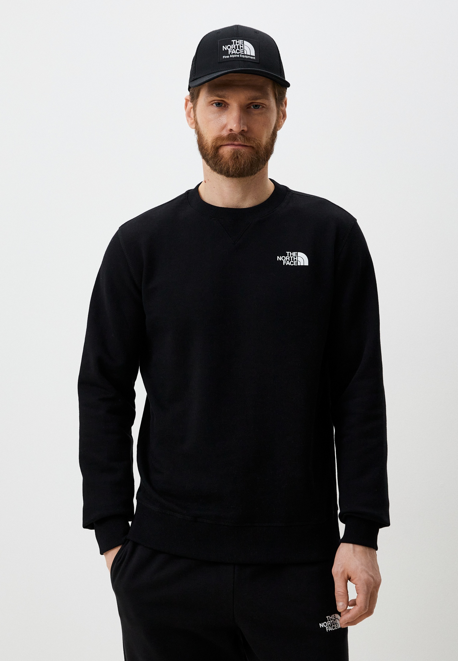 Свитшот The North Face Men’S Simple Dome Crew, цвет: черный ...