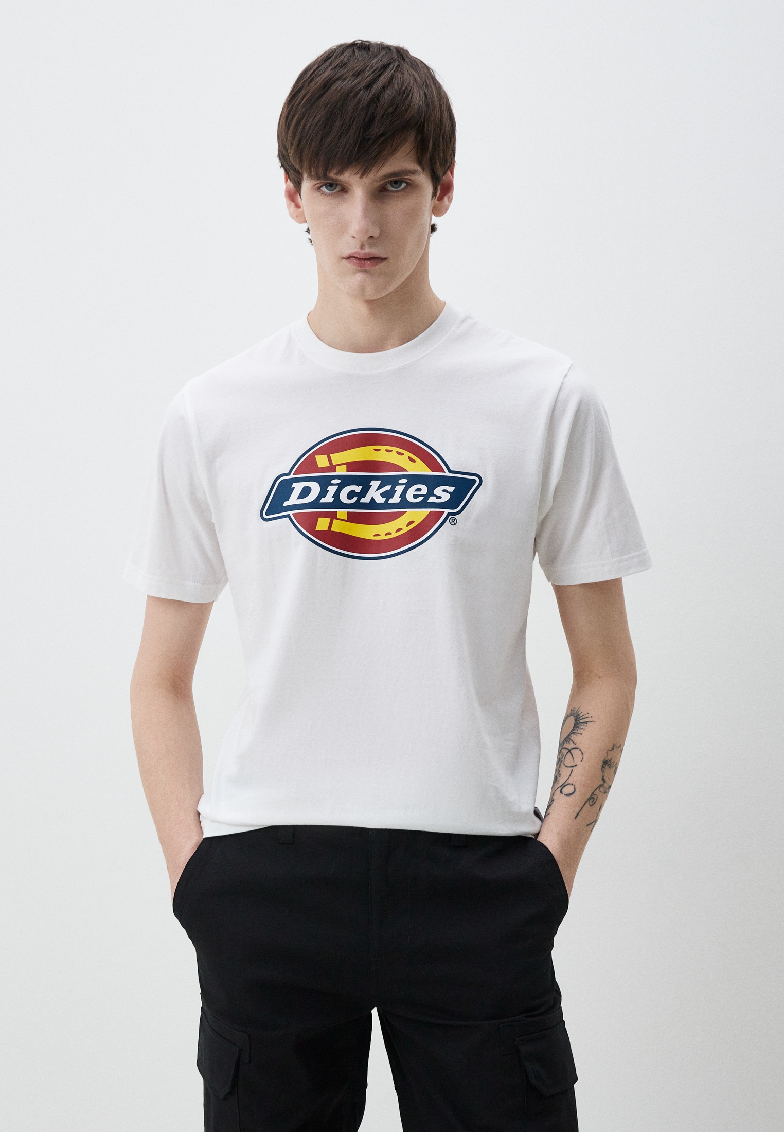 Футболка Dickies ICON LOGO, цвет: белый, RTLADI611001 — купить в ...