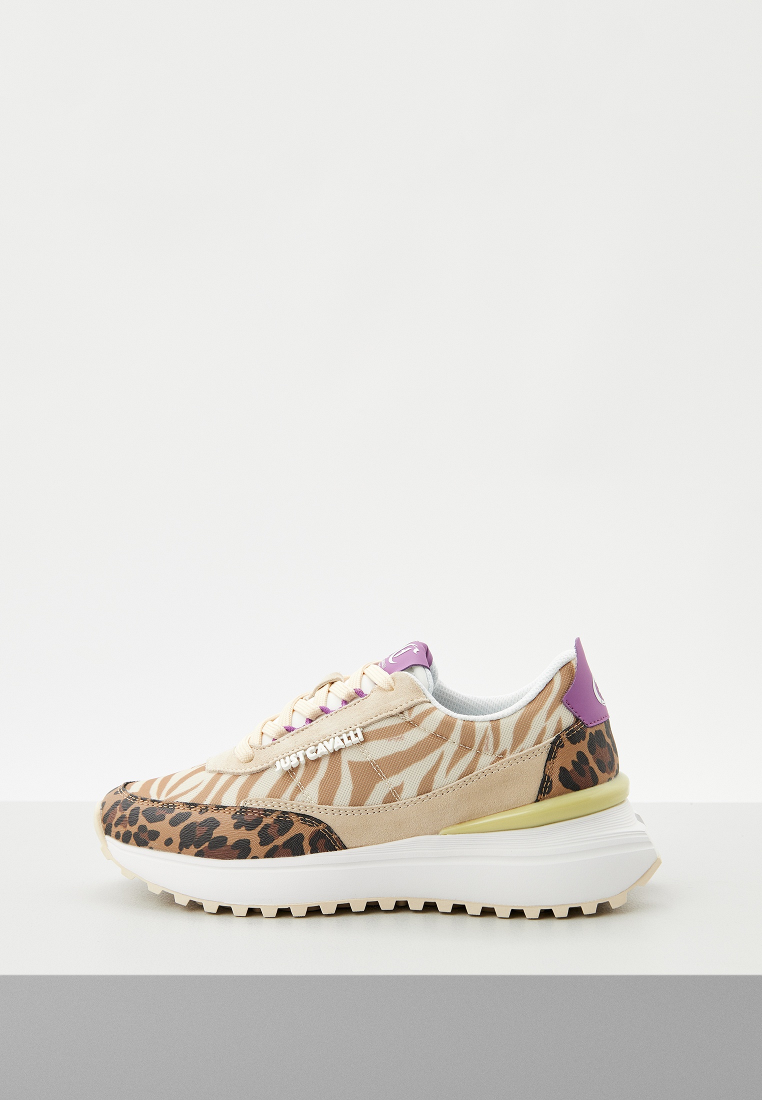 Кроссовки Just Cavalli, цвет: бежевый, RTLADJ213301 — купить в интернет ...