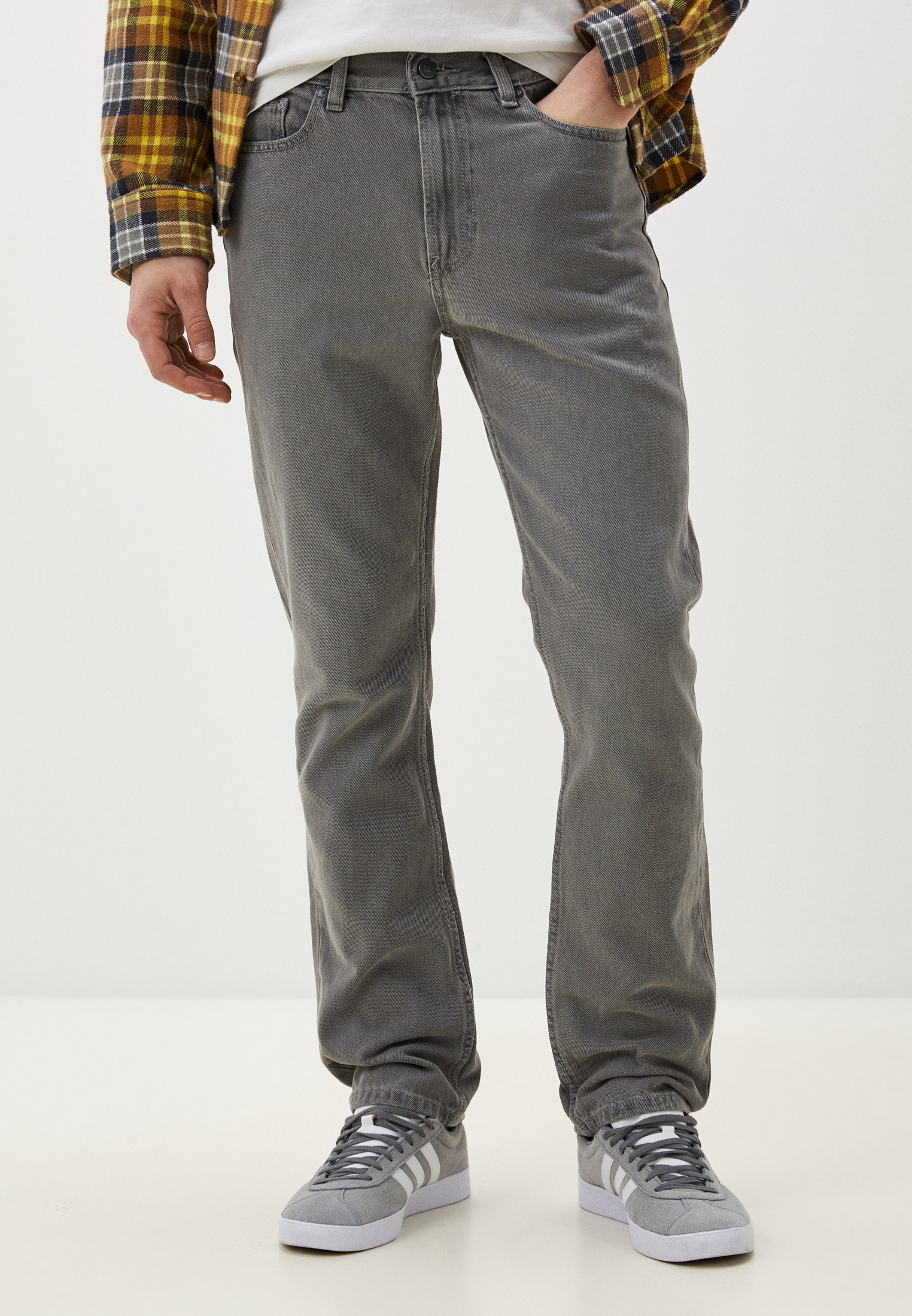 Джинсы DC Shoes WORKER STRAIGHT PANT KZMW, цвет: серый, RTLADJ224801 ...